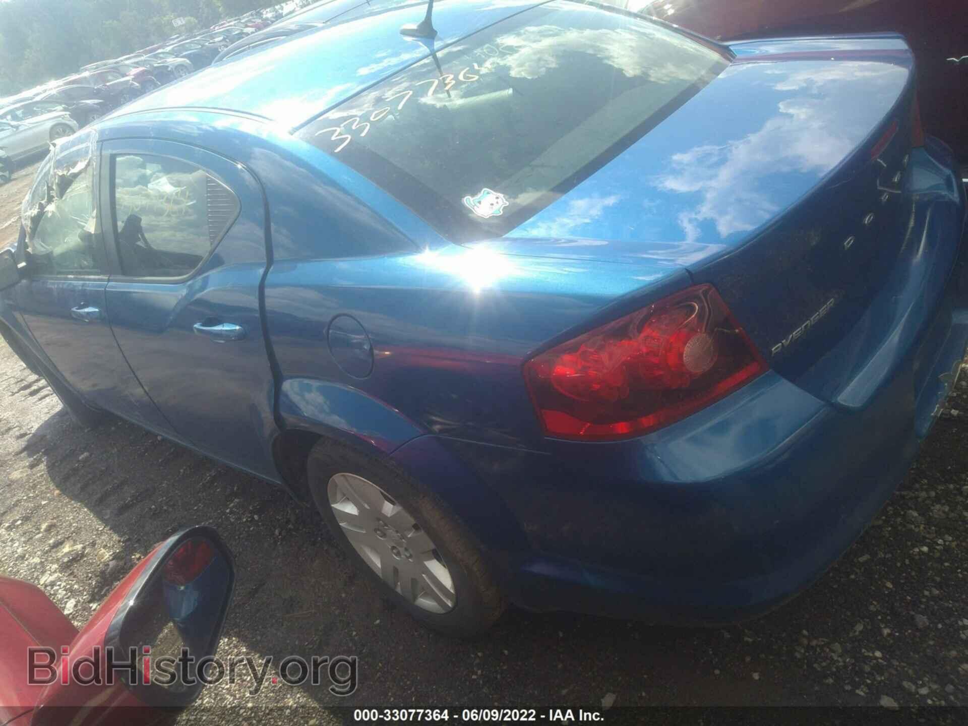 2013 DODGE AVENGER - VIN: 1C3CDZAB0DN591658 - Photo 3