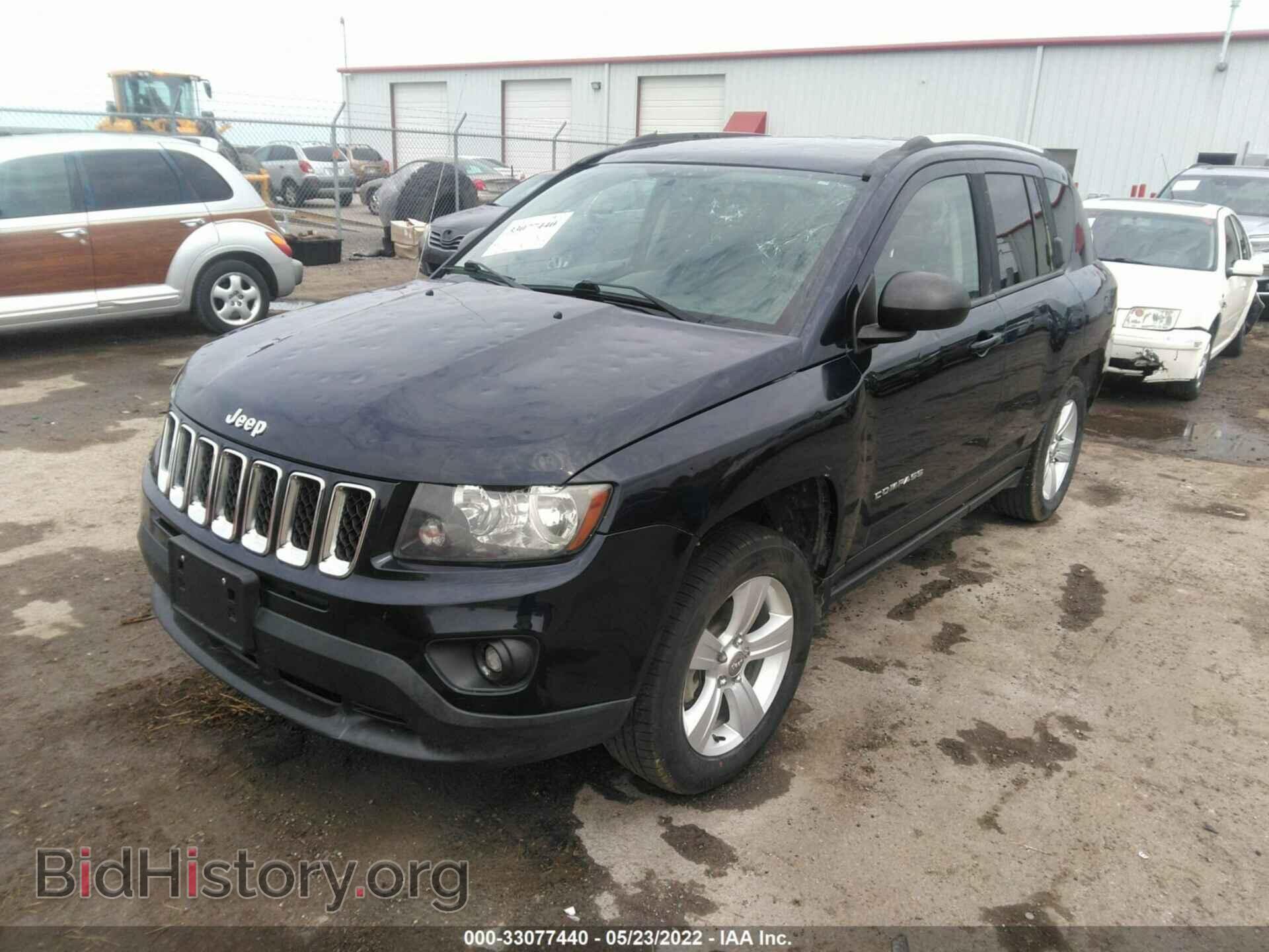2014 JEEP COMPASS - VIN: 1C4NJDBB4ED842025 - Фото 2