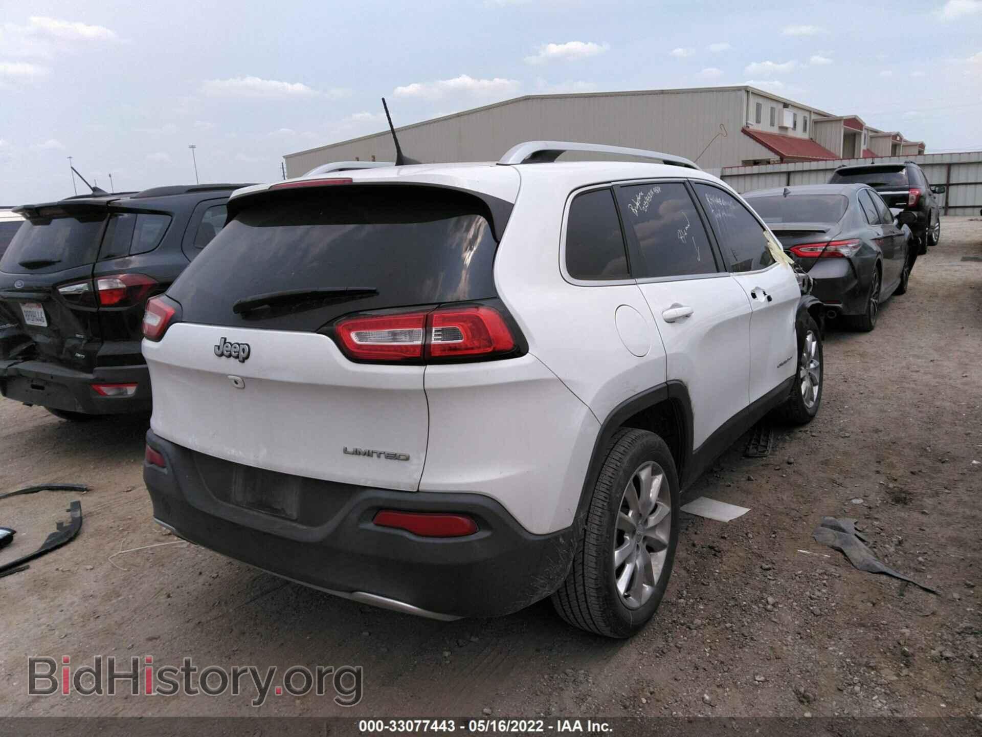 2016 JEEP CHEROKEE - VIN: 1C4PJLDBXGW217264 - Фото 4