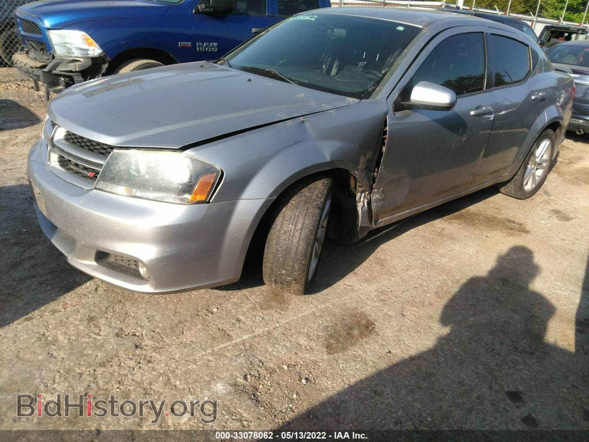 2013 DODGE AVENGER - VIN: 1C3CDZCBXDN576923 - Фото 2
