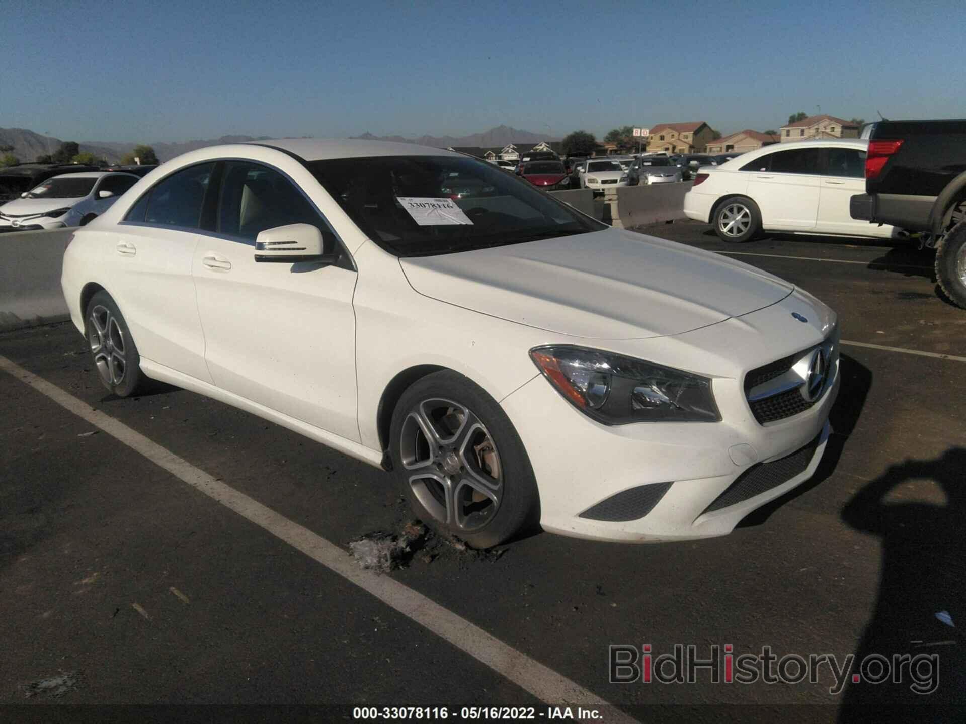 Photo WDDSJ4EB8EN138022 - MERCEDES-BENZ CLA-CLASS 2014