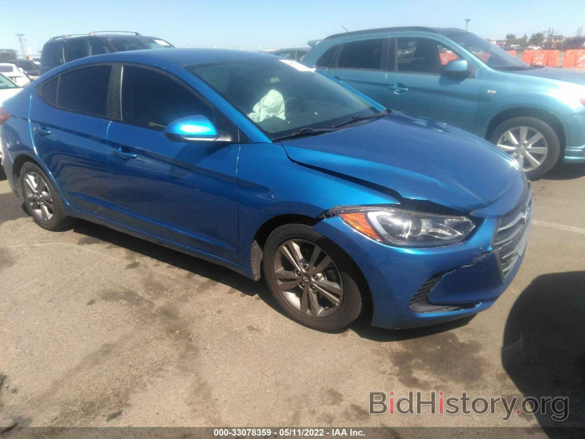 Фотография 5NPD84LF1JH292201 - HYUNDAI ELANTRA 2018