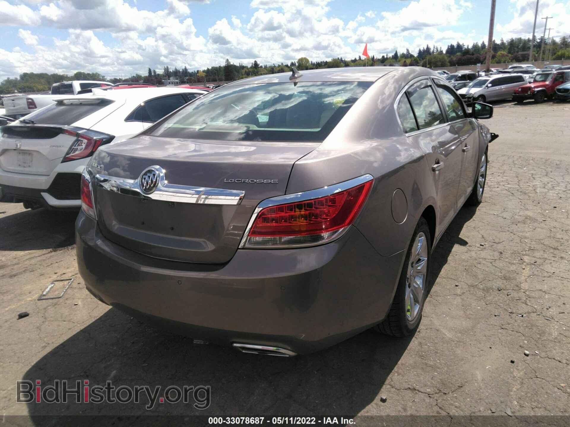 2012 BUICK LACROSSE - VIN: 1G4GD5E38CF293341 - Фото 4