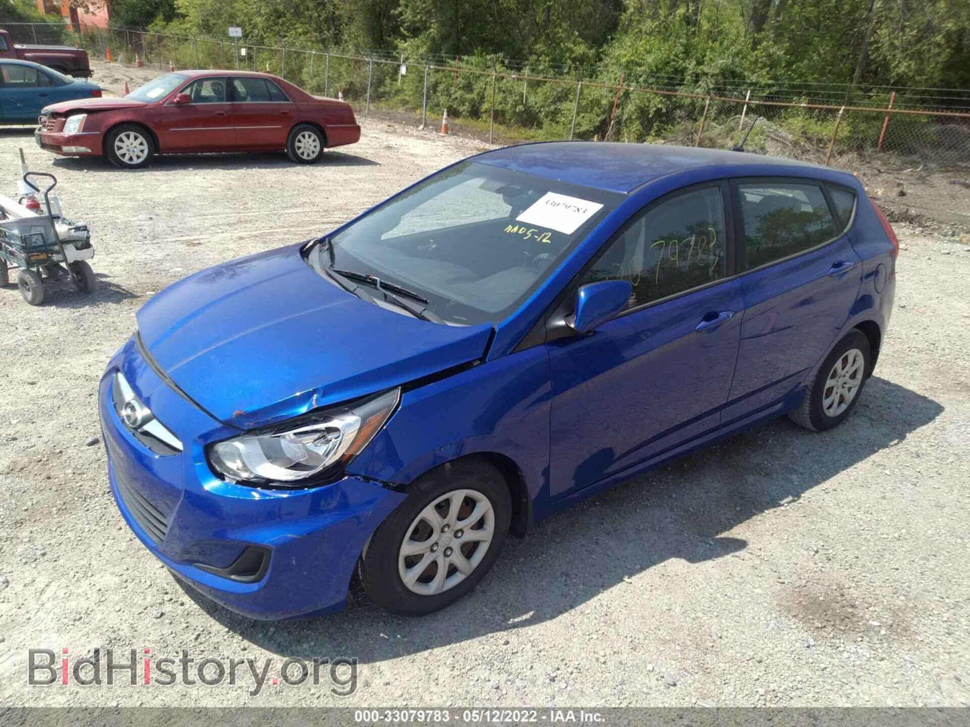 2013 HYUNDAI ACCENT - VIN: KMHCT5AEXDU094703 - Фото 2