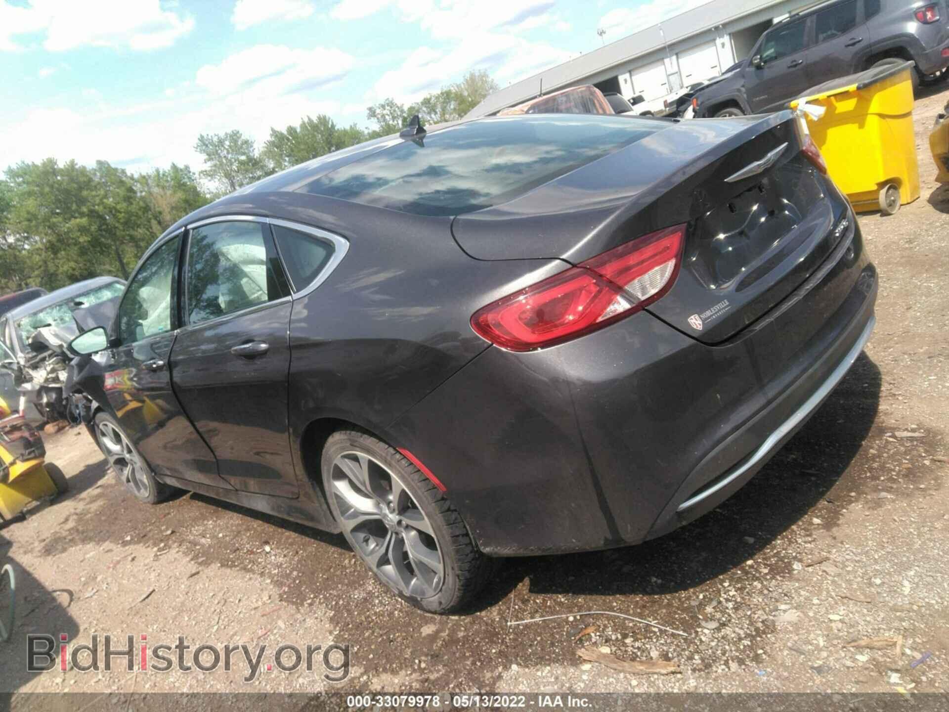 2015 CHRYSLER 200 - VIN: 1C3CCCCBXFN559560 - Фото 3