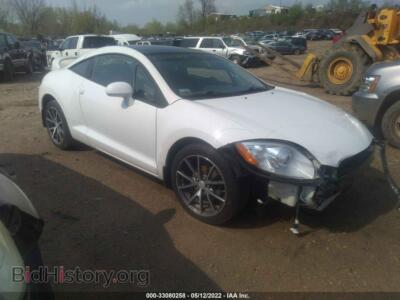 2011 Mitsubishi ECLIPSE GT, white — VIN 4A31K3DT0BE002595, IAAI
