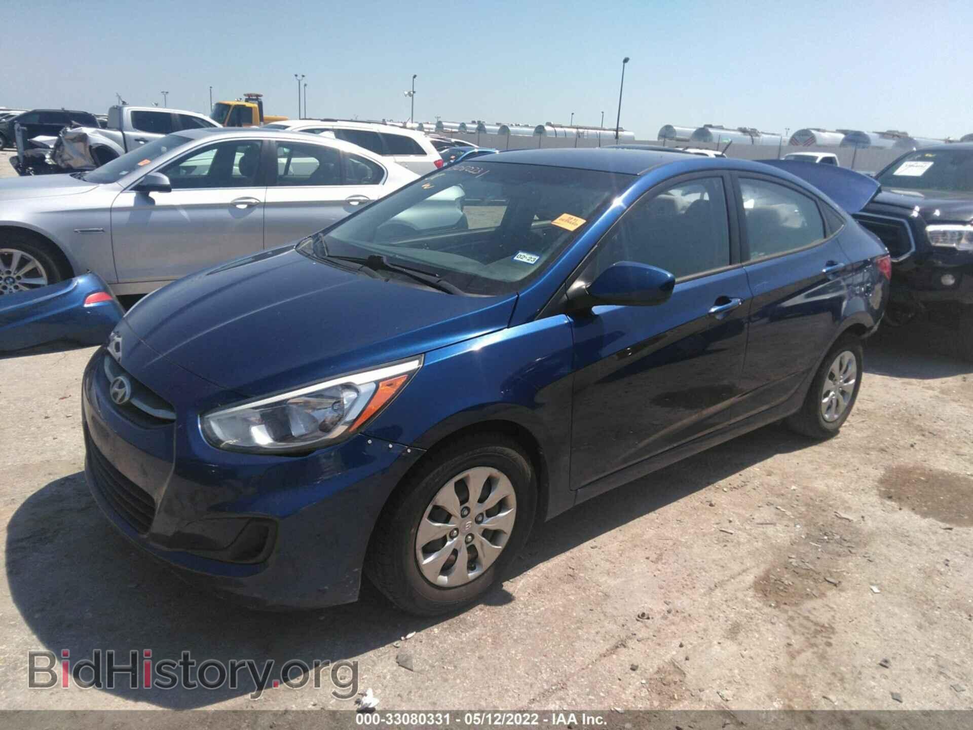 2016 HYUNDAI ACCENT - VIN: KMHCT4AE3GU012244 - Фото 2