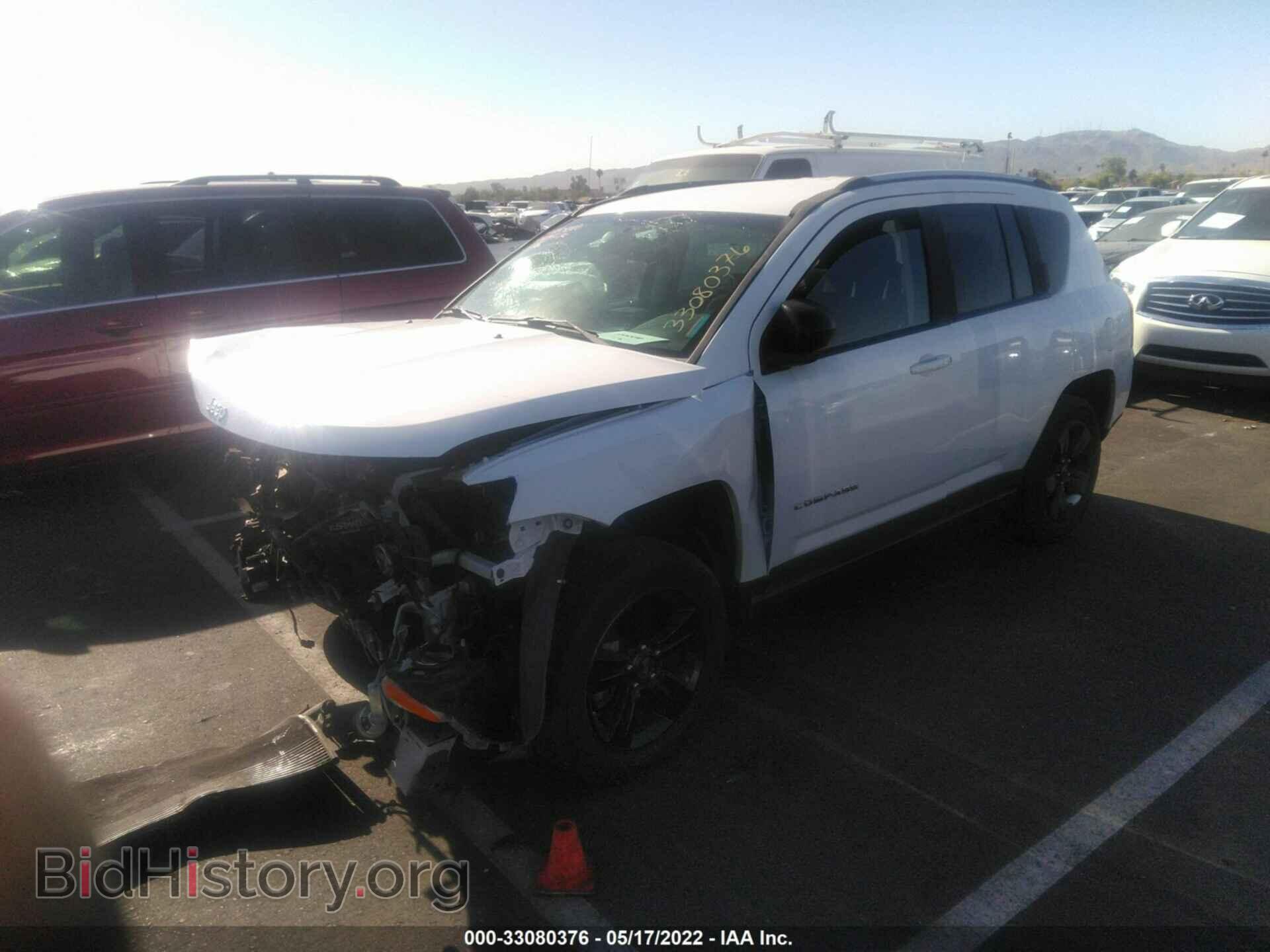 2012 JEEP COMPASS - VIN: 1C4NJDEB8CD633346 - Фото 2