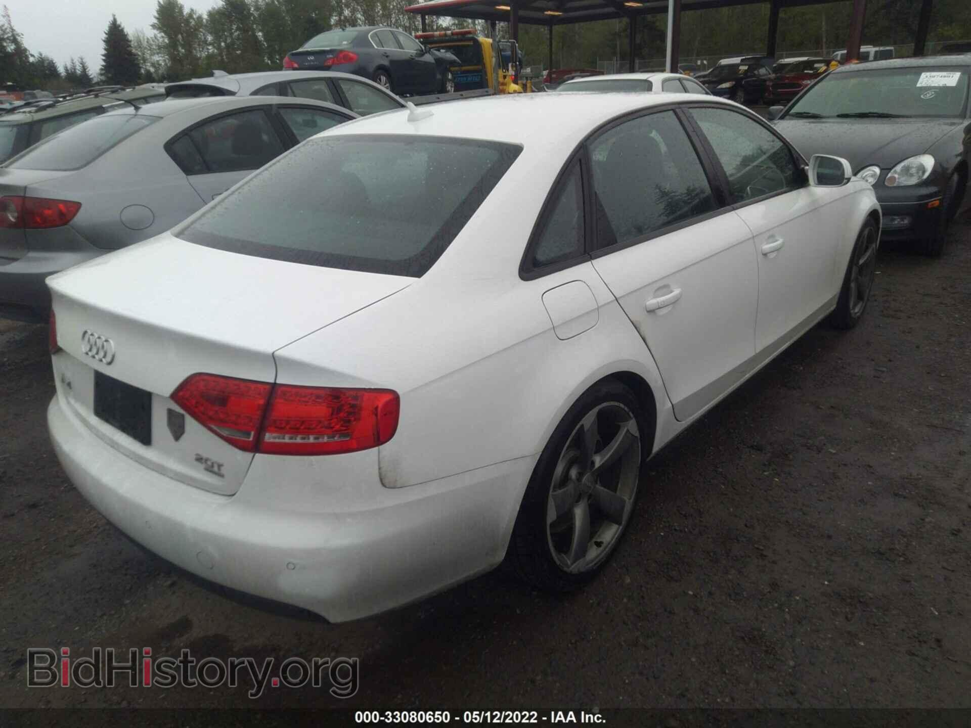 2011 AUDI A4 - VIN: WAUFFAFL1BA096750 - Фото 4