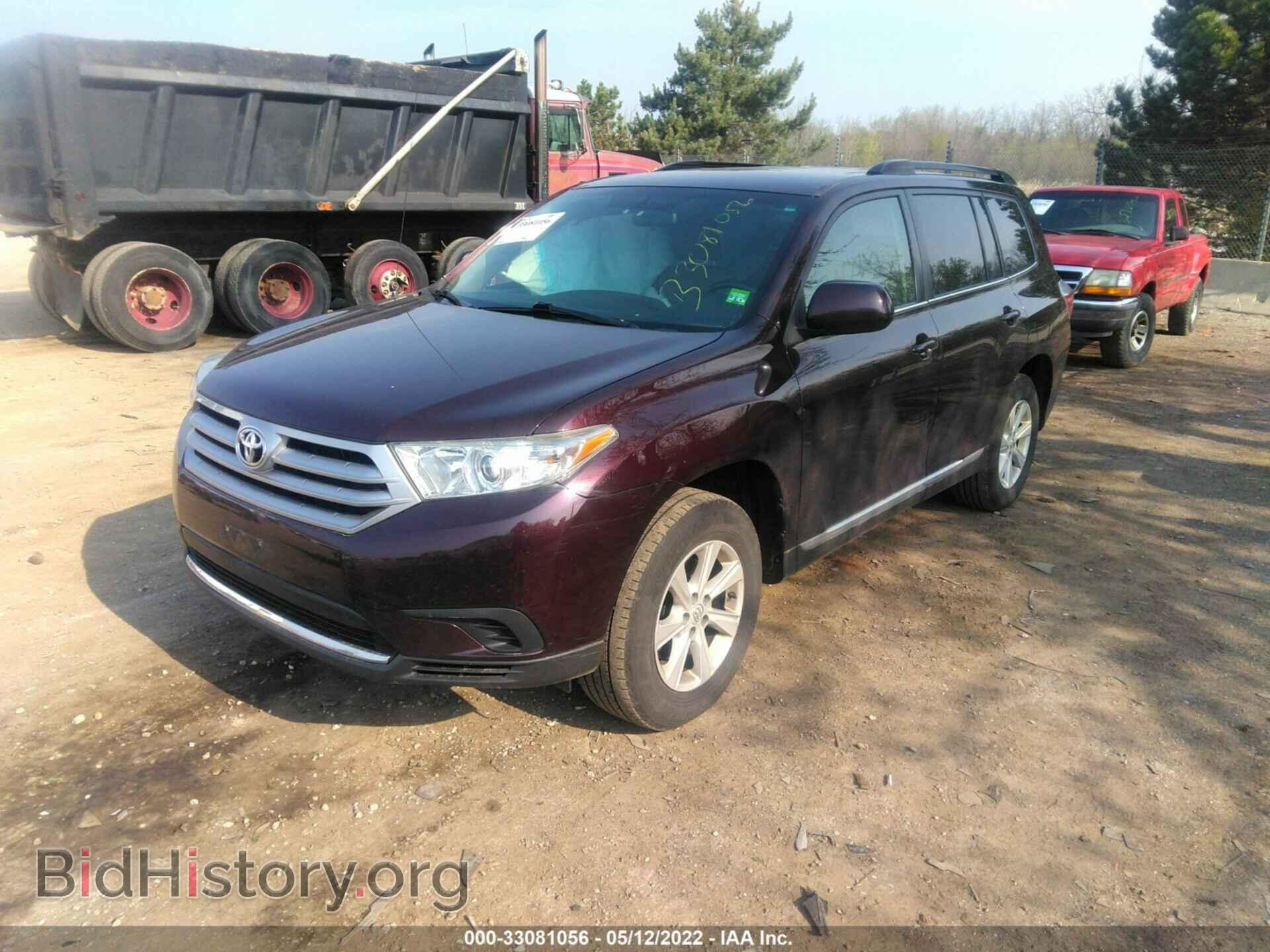 2011 TOYOTA HIGHLANDER - VIN: 5TDBK3EH8BS080425 - Фото 2
