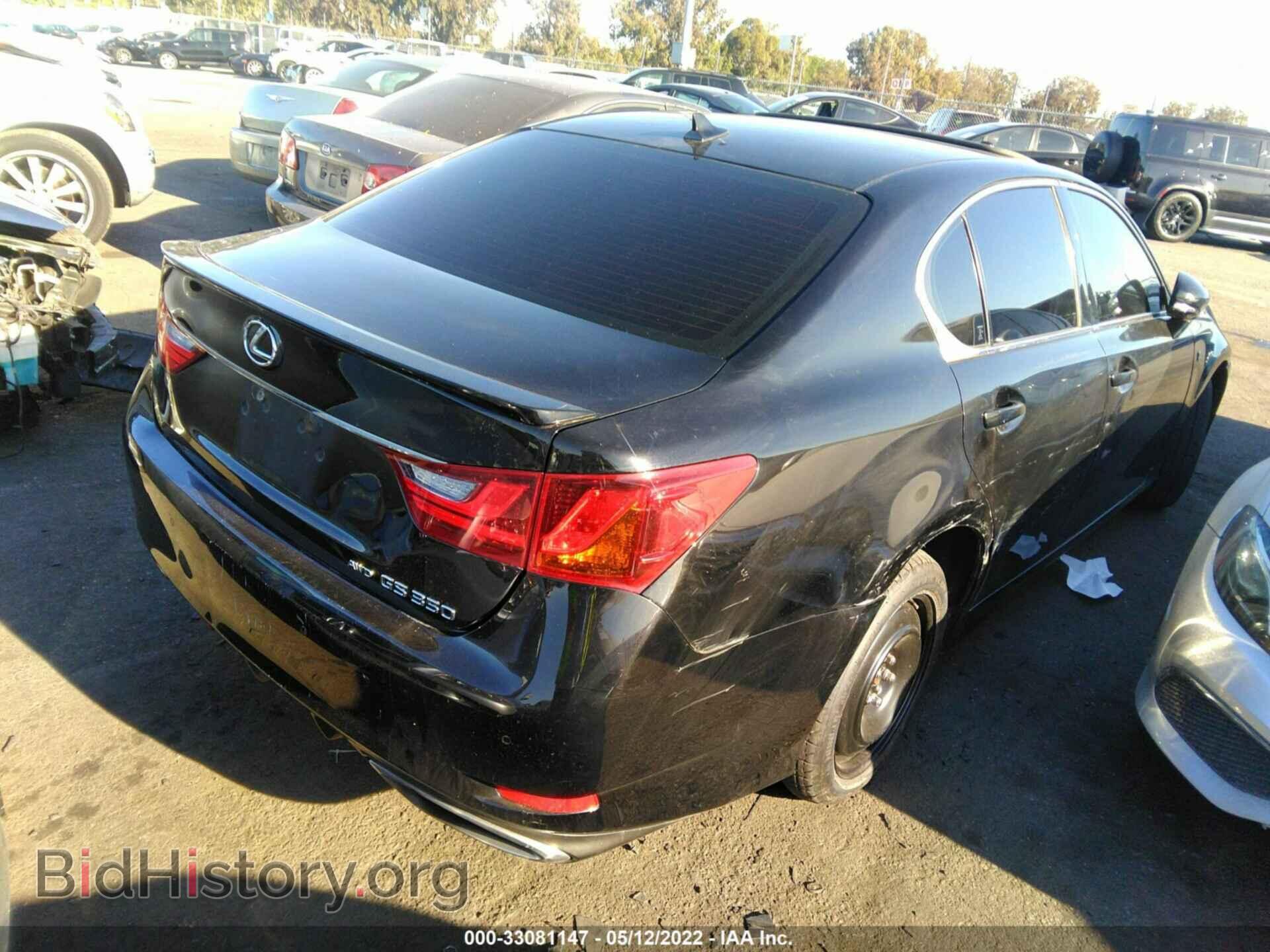 2014 LEXUS GS 350 - VIN: JTHCE1BL3E5021414 - Фото 4