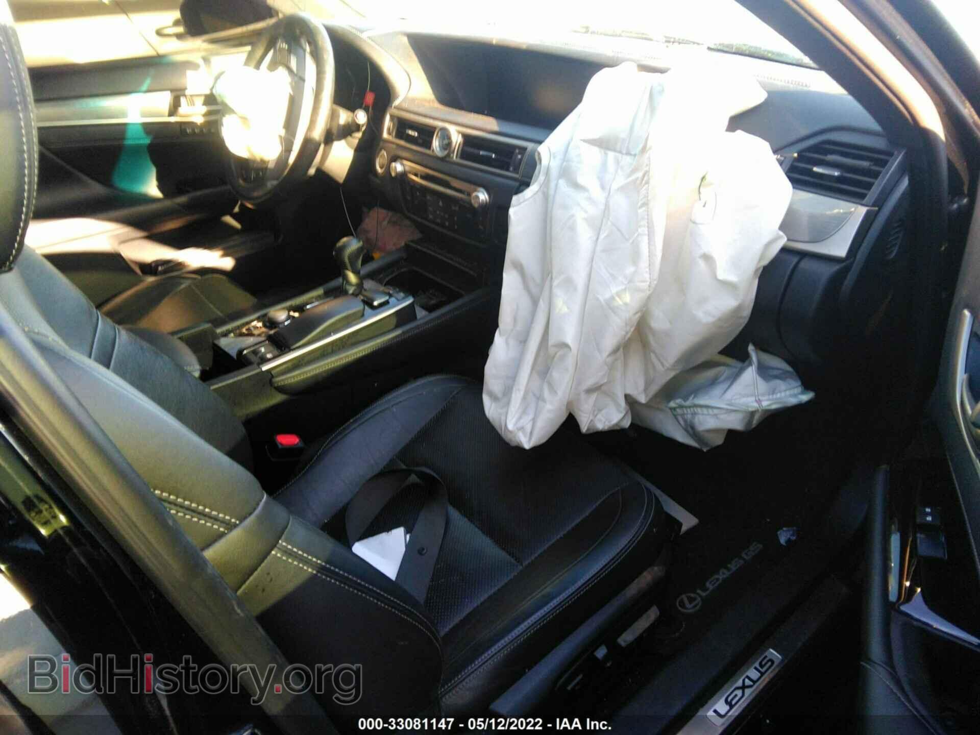 2014 LEXUS GS 350 - VIN: JTHCE1BL3E5021414 - Фото 5