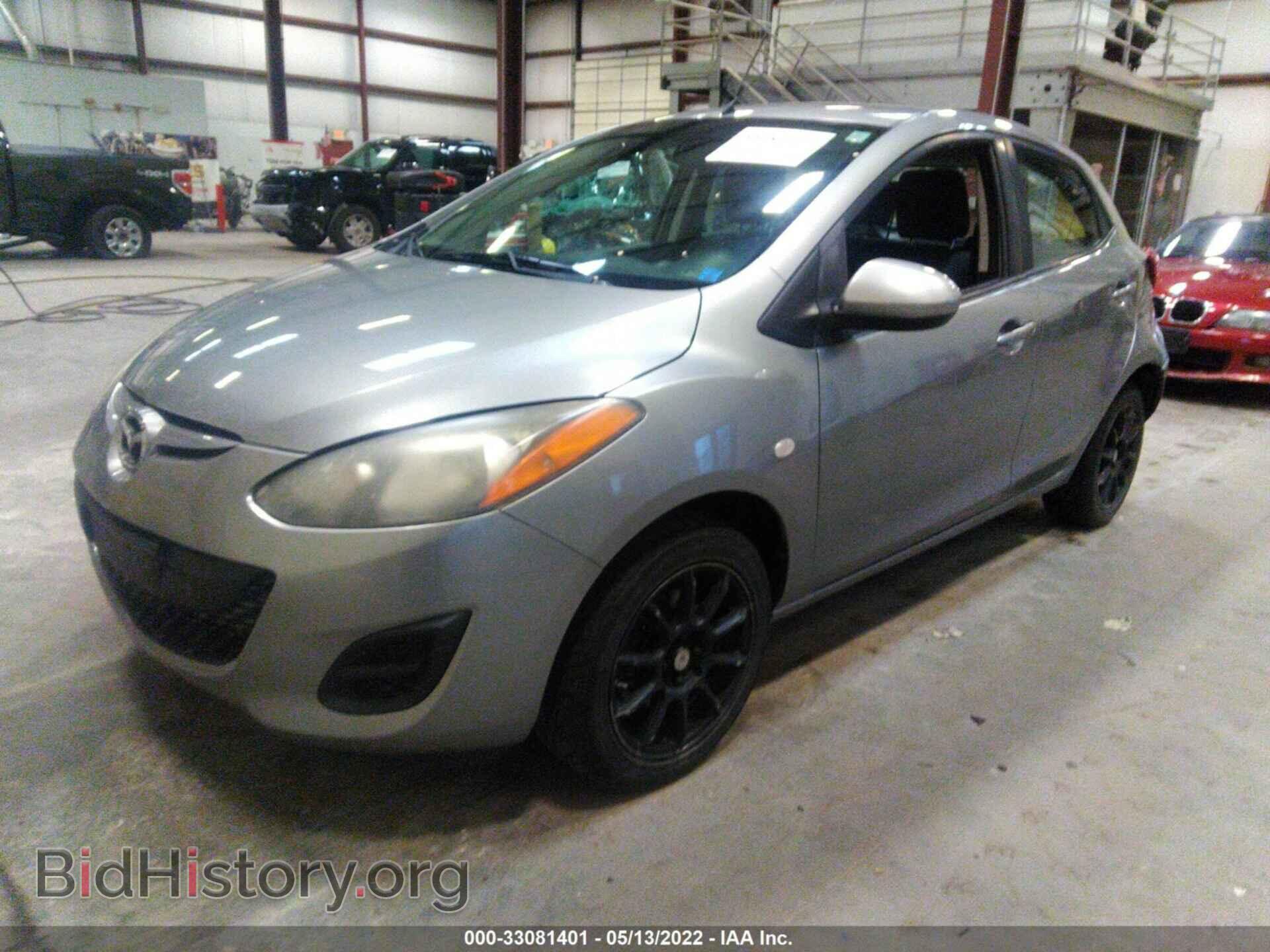 2014 MAZDA MAZDA2 - VIN: JM1DE1KZ5E0176392 - Фото 2
