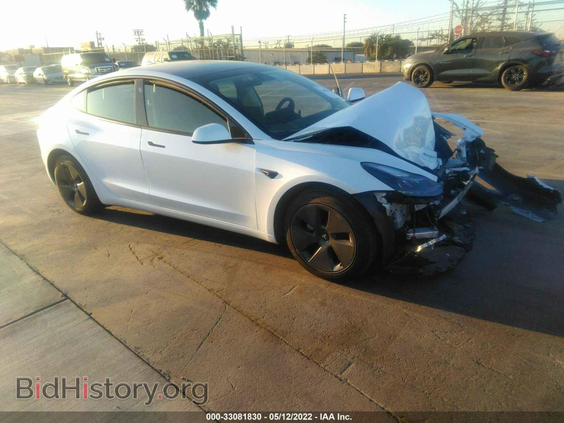 Photo 5YJ3E1EA1MF873656 - TESLA MODEL 3 2021