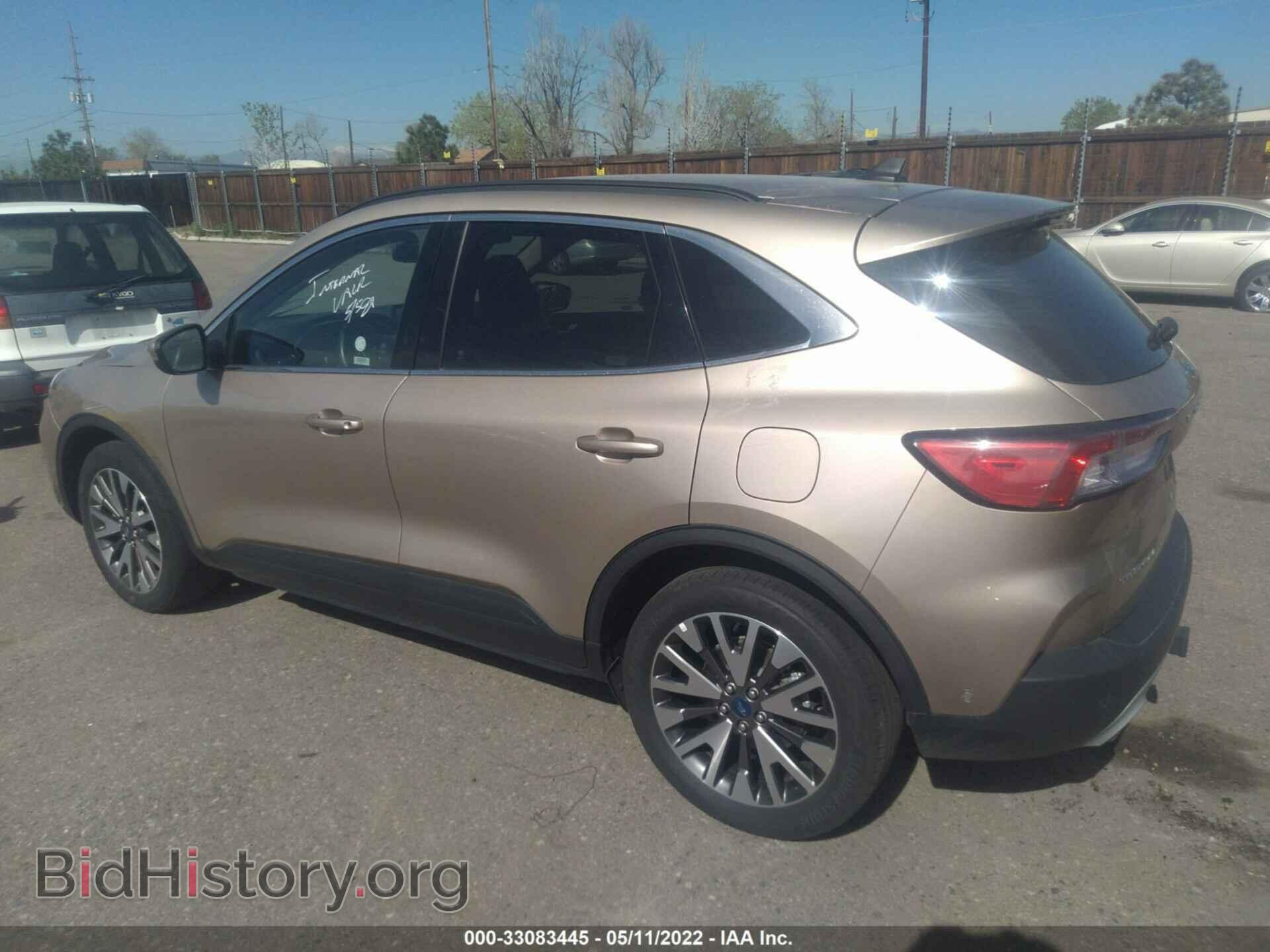 2020 FORD ESCAPE - VIN: 1FMCU9J99LUB25896 - Фото 3