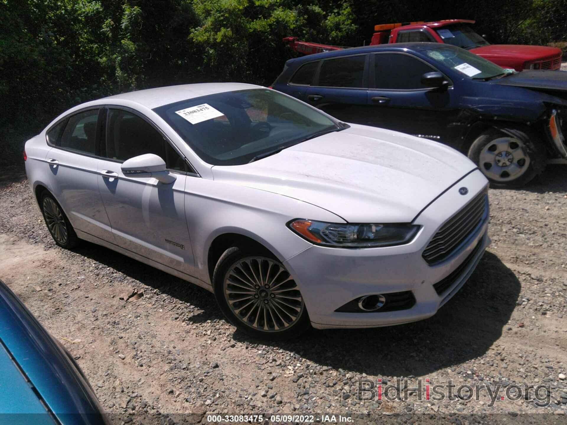 Photo 3FA6P0RU6DR356766 - FORD FUSION 2013