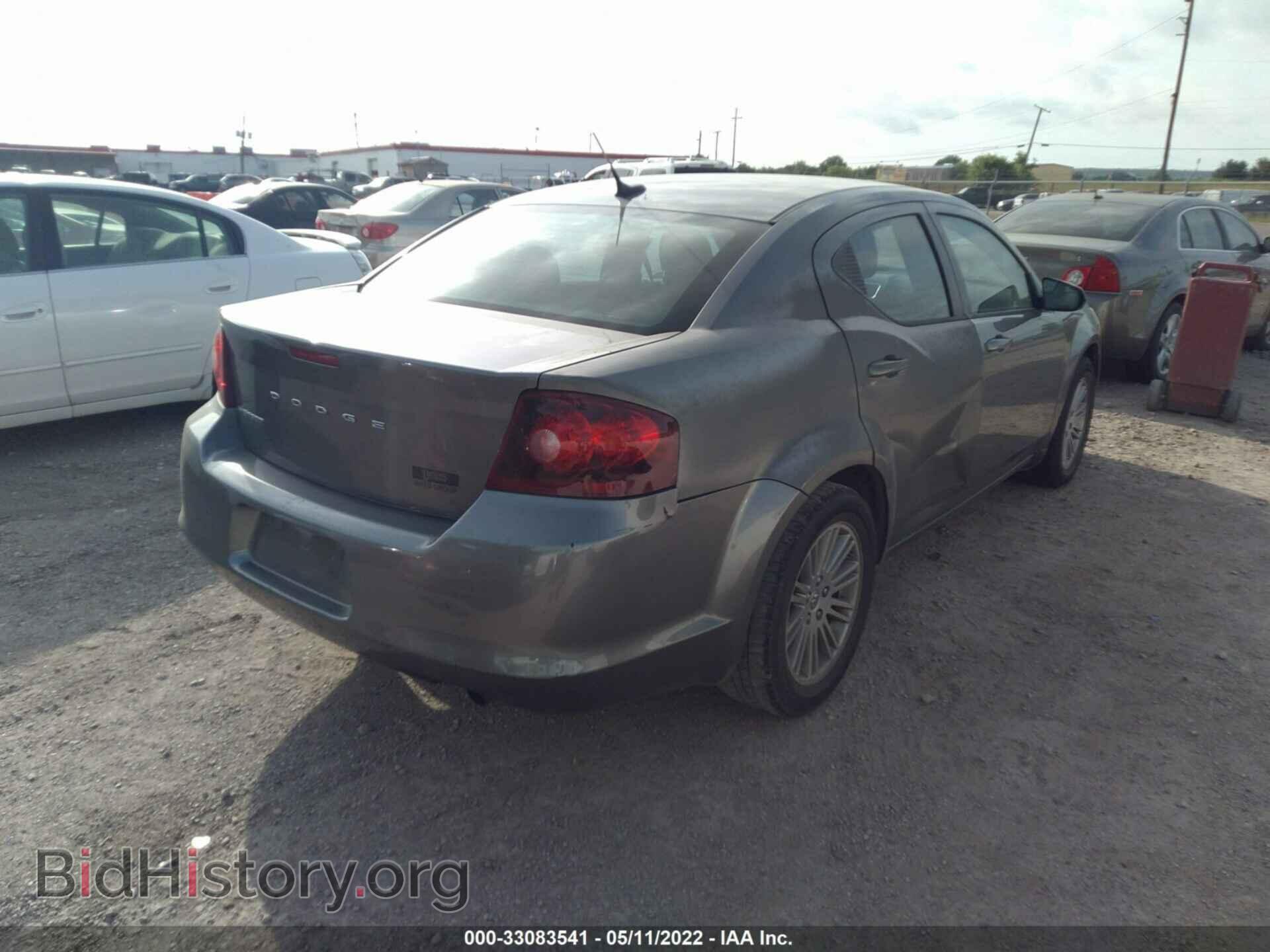 2011 DODGE AVENGER - VIN: 1B3BD4FB1BN616844 - Фото 4