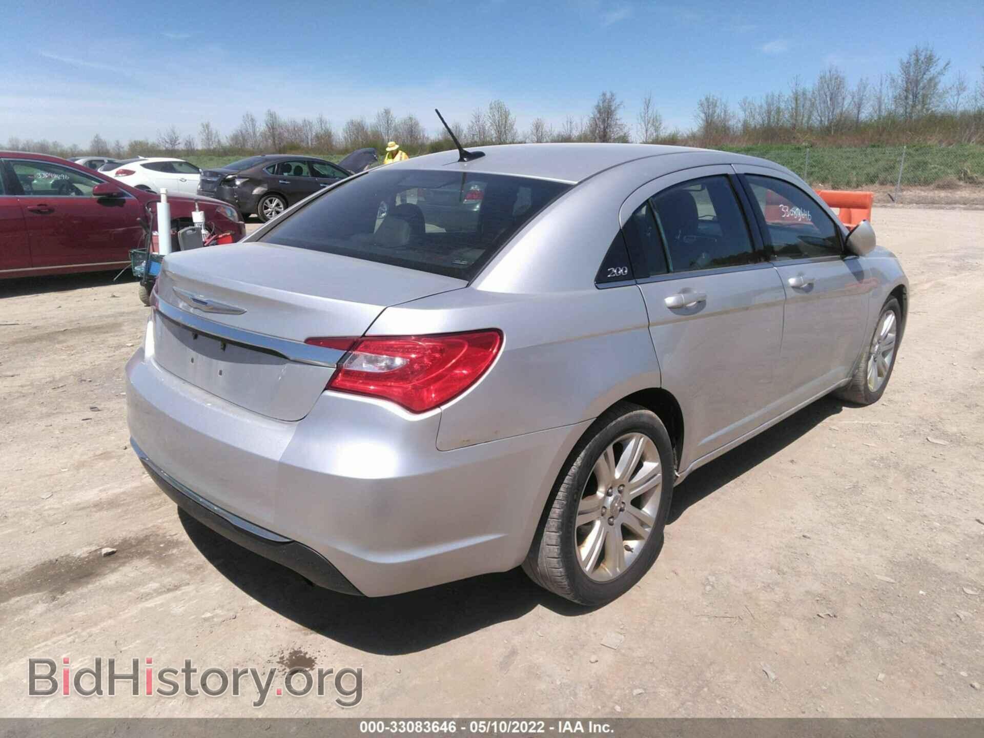 2012 CHRYSLER 200 - VIN: 1C3CCBBB6CN131315 - Фото 4