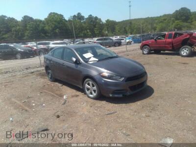 2015 Dodge DART SXT, gray — VIN 1C3CDFBB7FD315094, IAAI