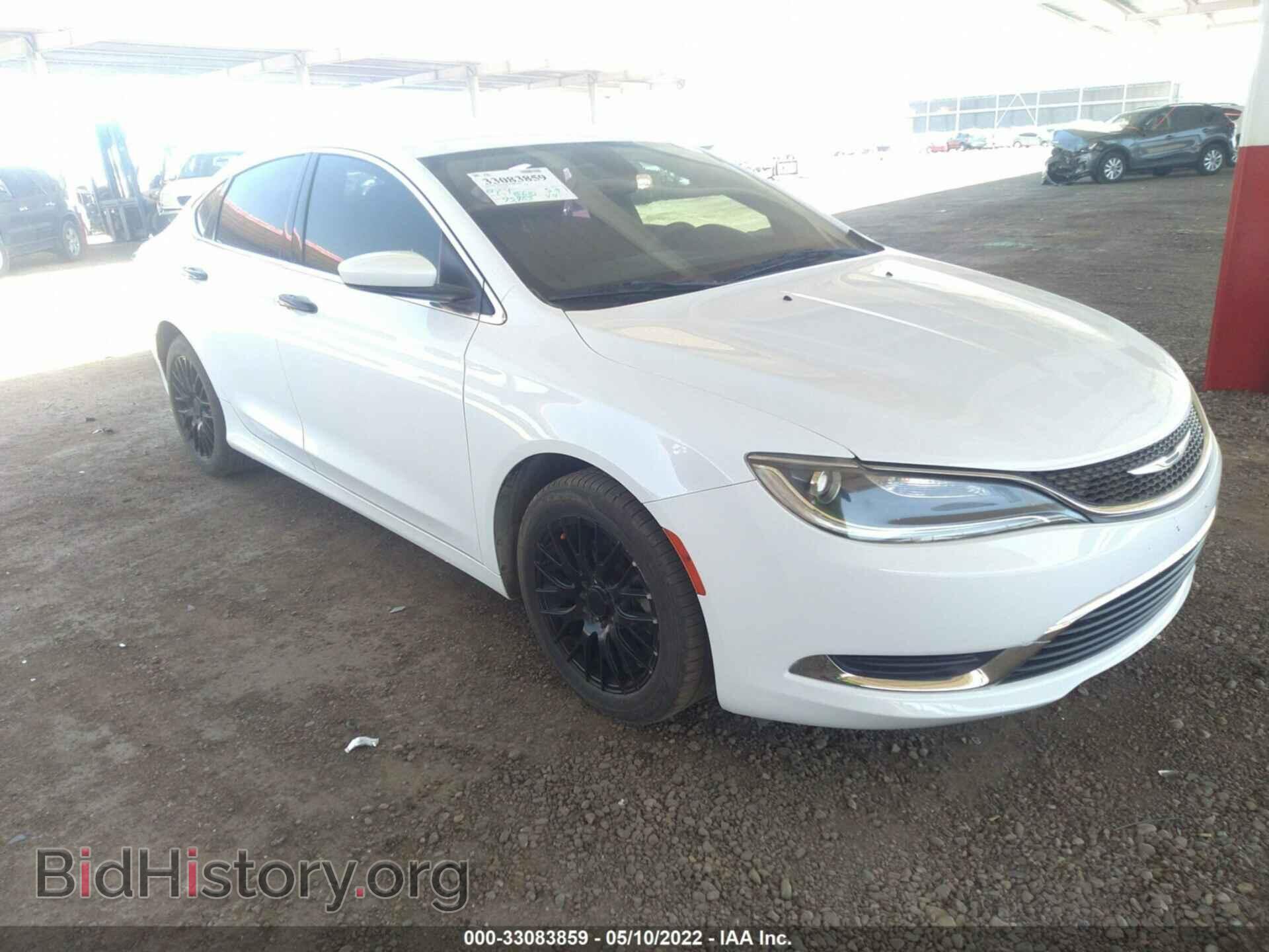 Фотография 1C3CCCAB3FN656134 - CHRYSLER 200 2015