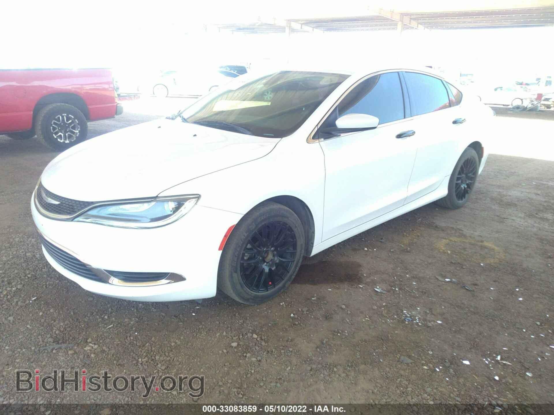 2015 CHRYSLER 200 - VIN: 1C3CCCAB3FN656134 - Фото 2