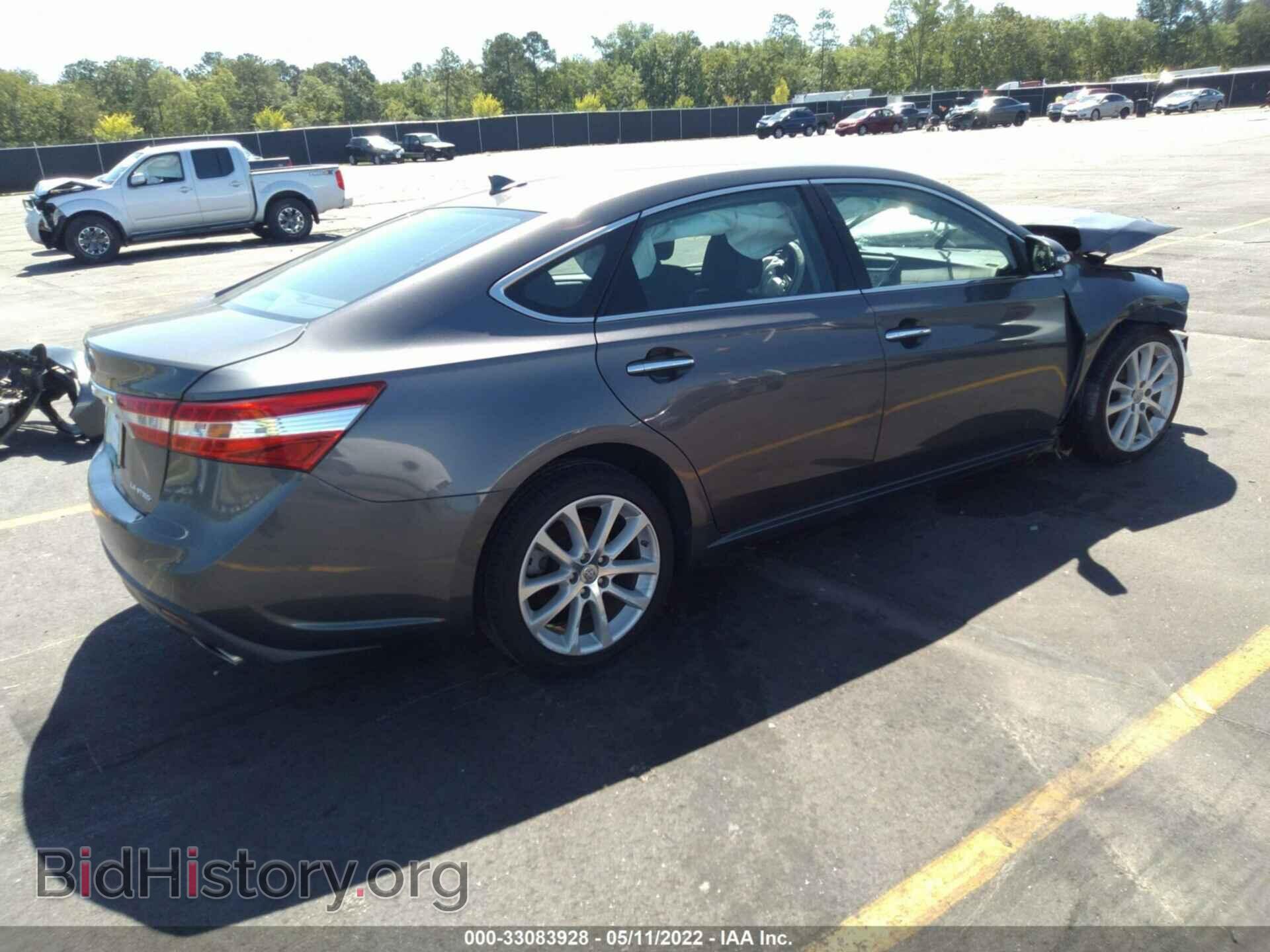 2013 TOYOTA AVALON - VIN: 4T1BK1EB3DU059184 - Фото 4
