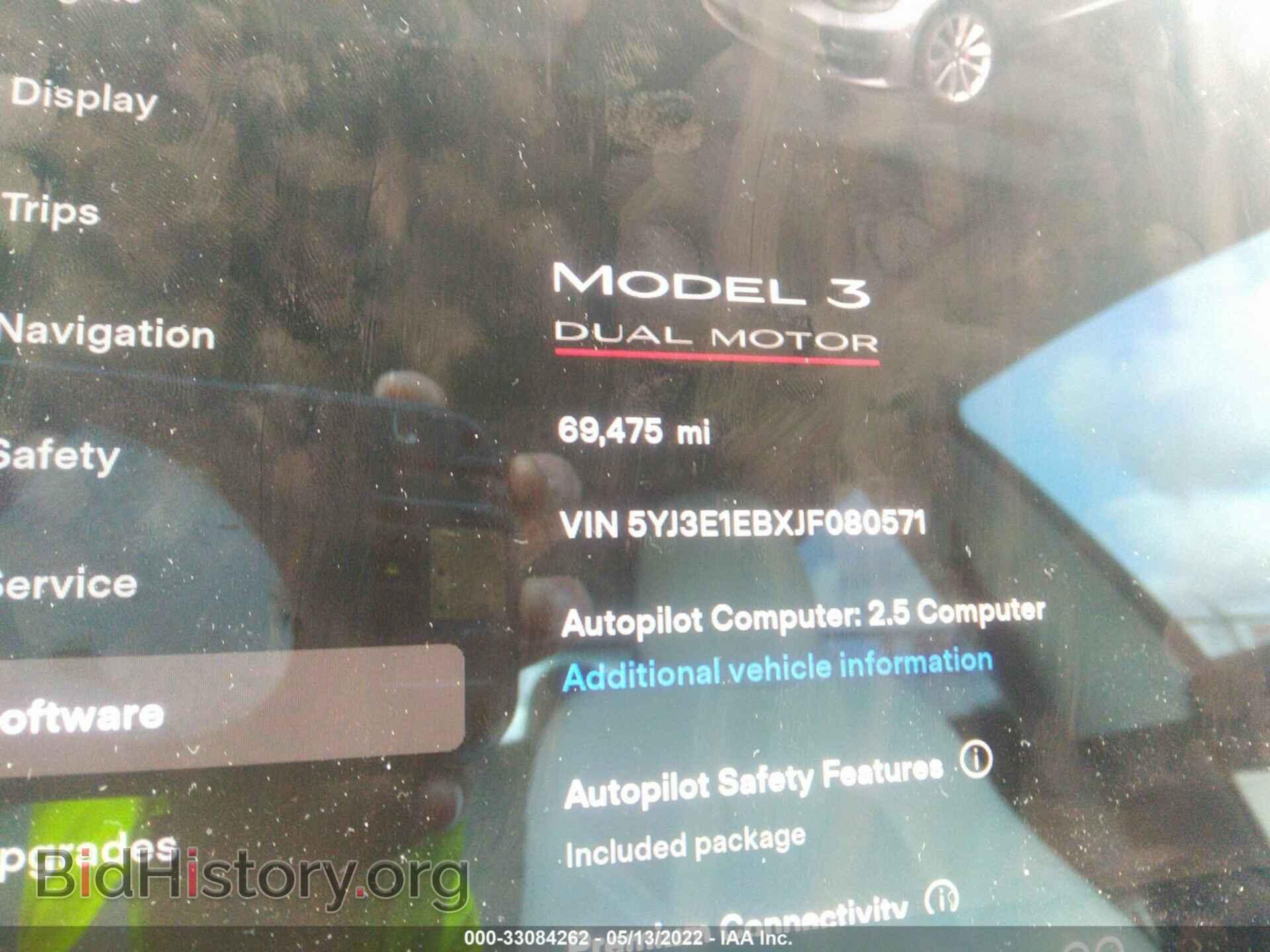 2018 TESLA MODEL 3 - VIN: 5YJ3E1EBXJF080571 - Photo 7