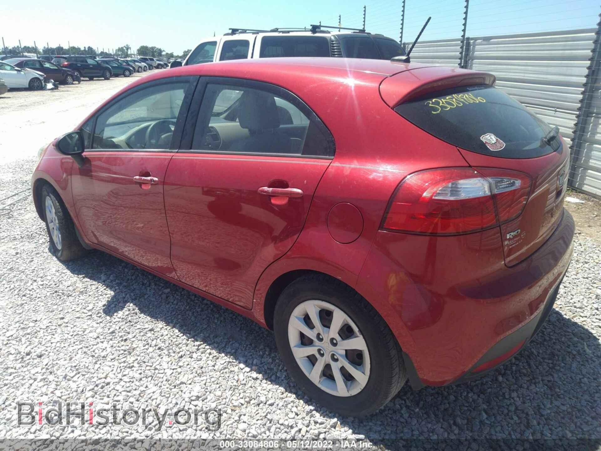 2012 KIA RIO - VIN: KNADM5A35C6092300 - Фото 3