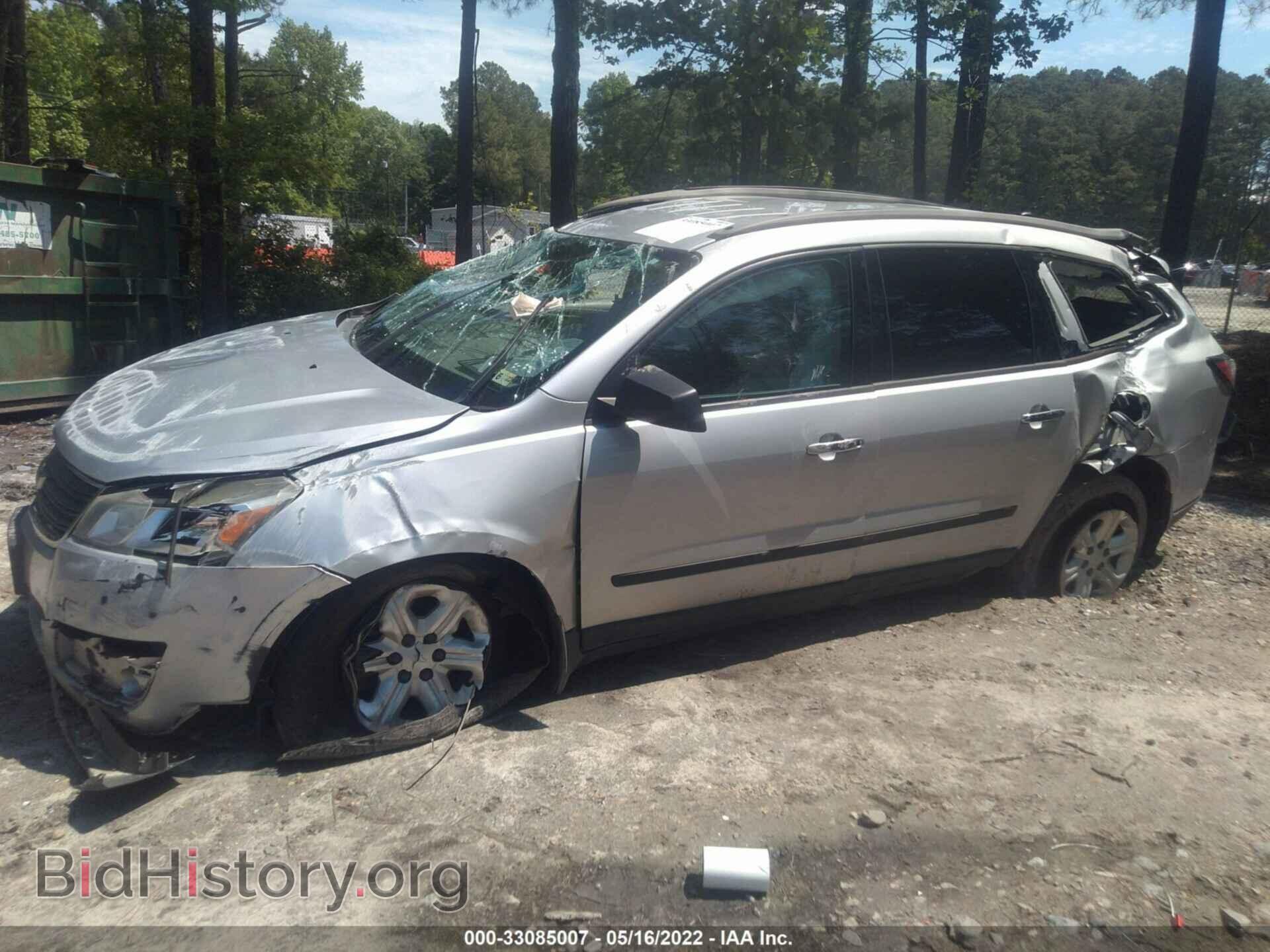2014 CHEVROLET TRAVERSE - VIN: 1GNKRFKD4EJ134553 - Фото 2