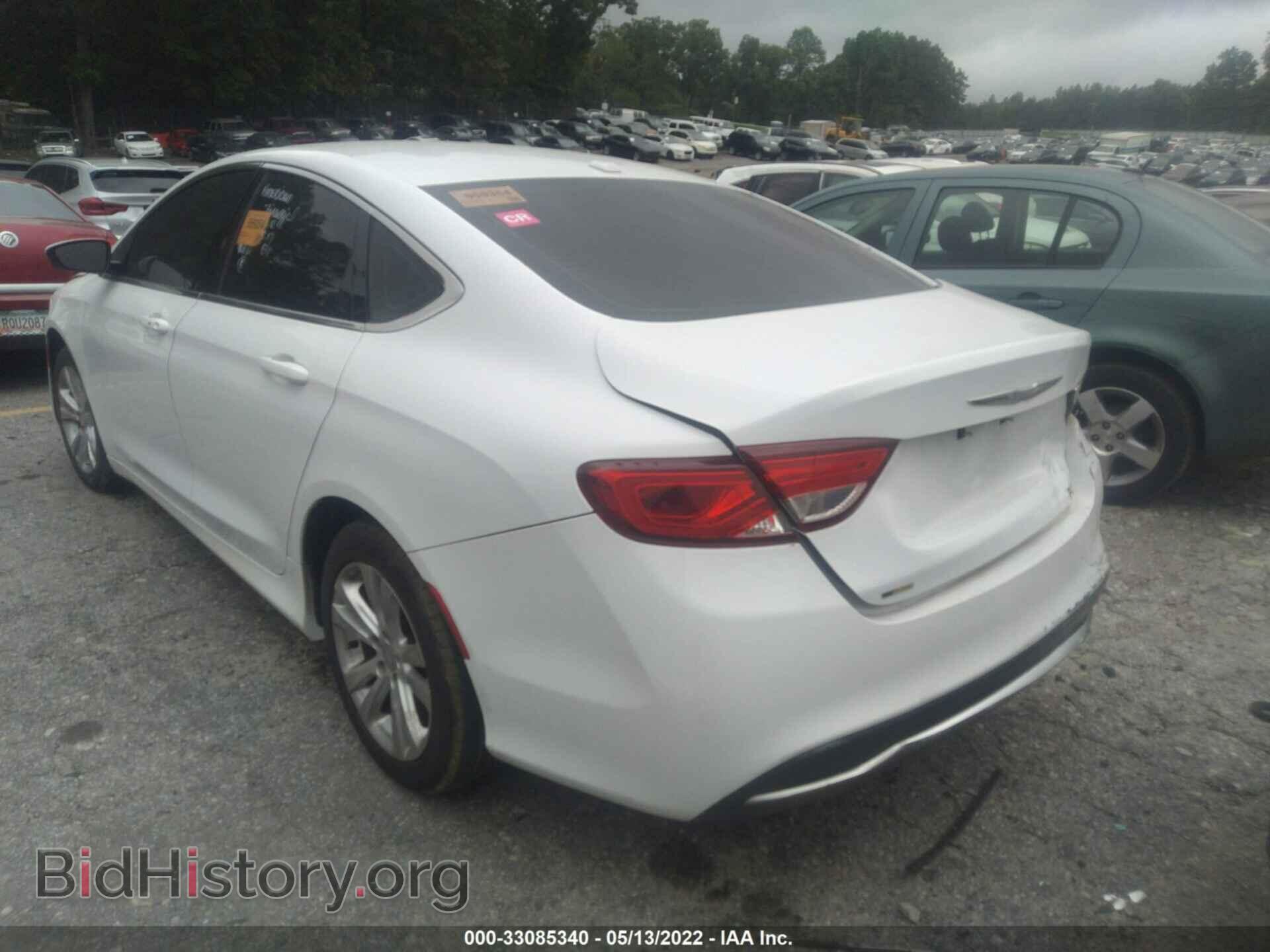 2015 CHRYSLER 200 - VIN: 1C3CCCAB1FN593857 - Фото 3