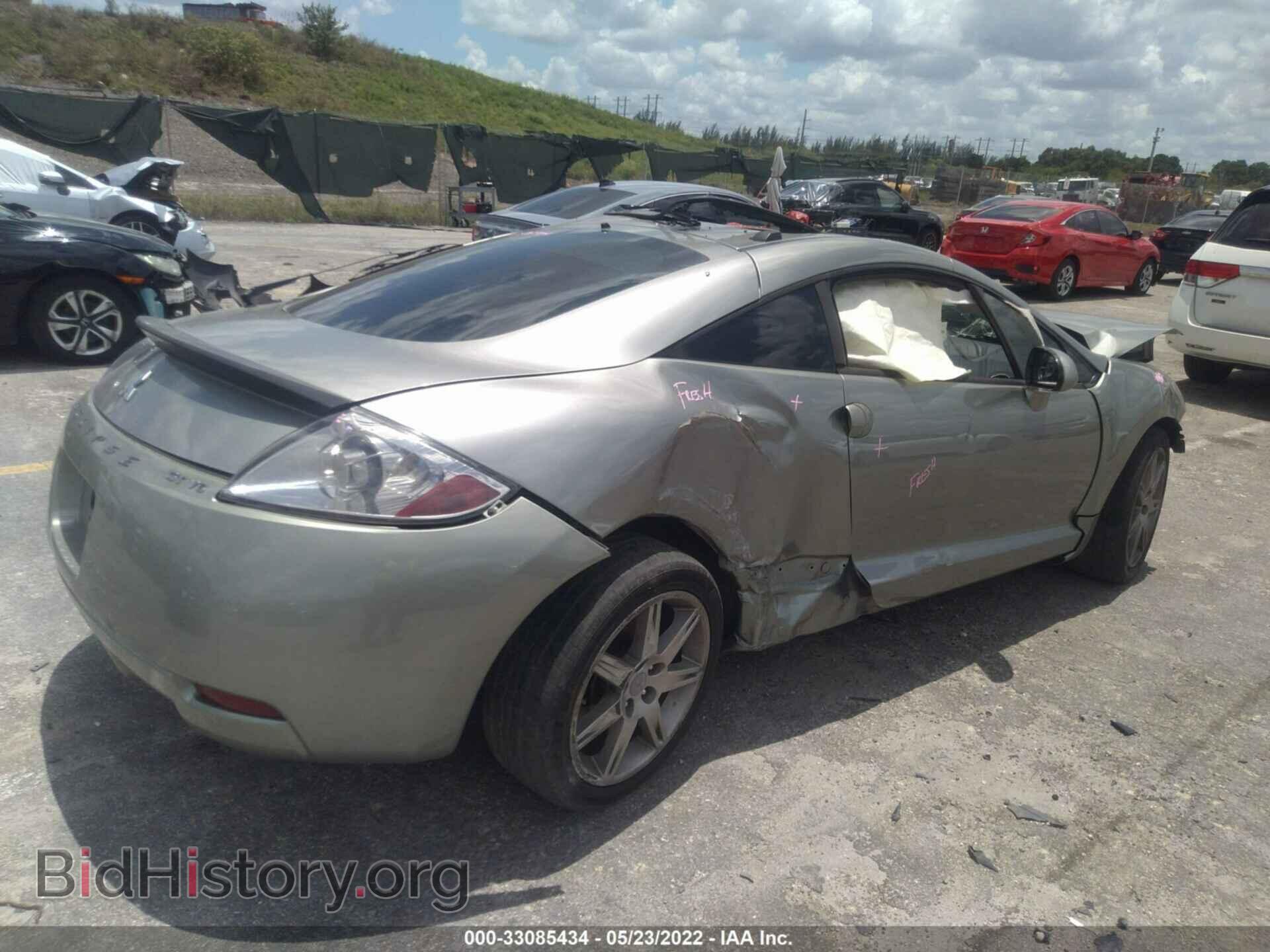 2008 MITSUBISHI ECLIPSE - VIN: 4A3AK34T98E017010 - Photo 4
