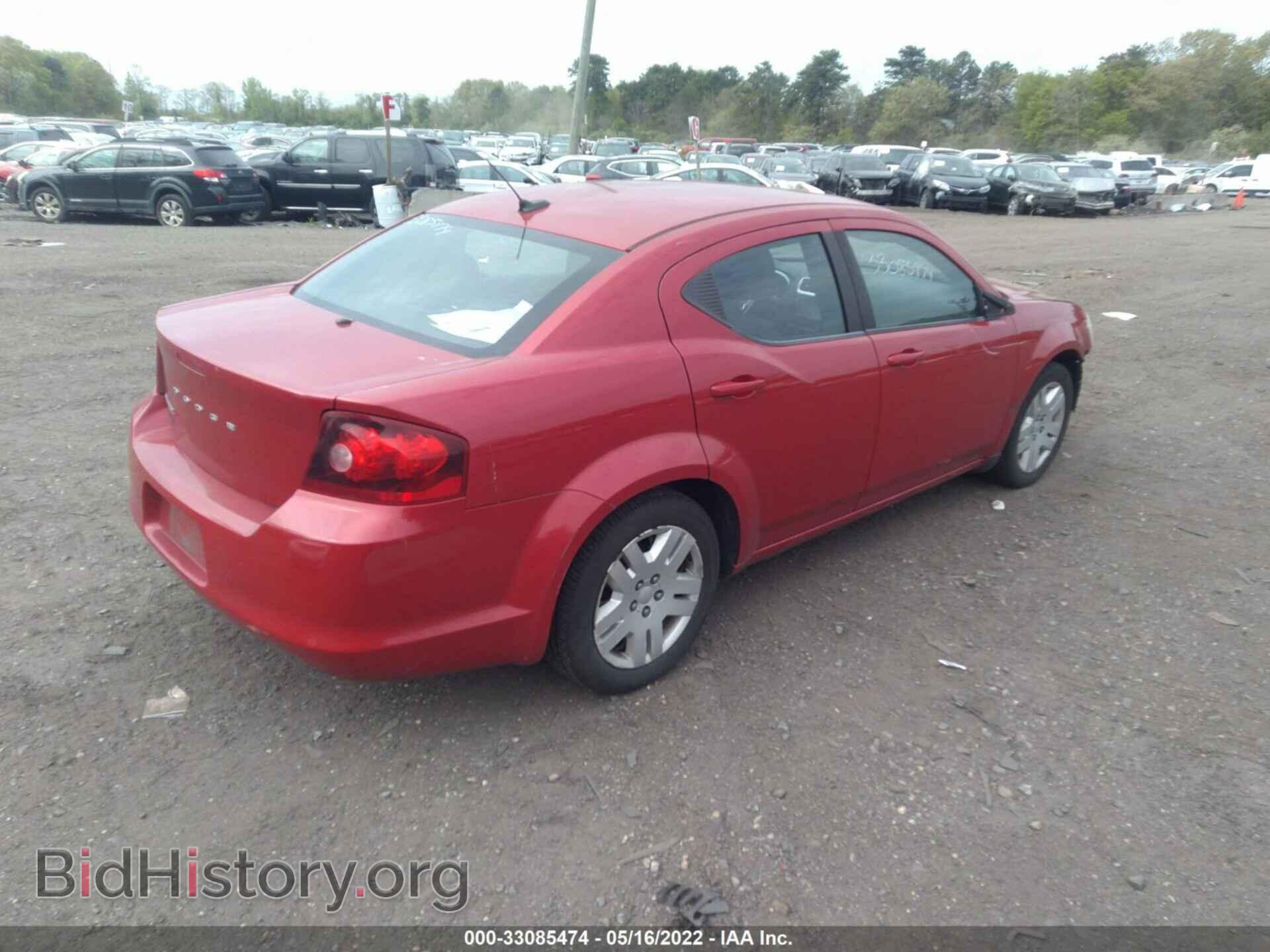 2012 DODGE AVENGER - VIN: 1C3CDZAB7CN200018 - Фото 4