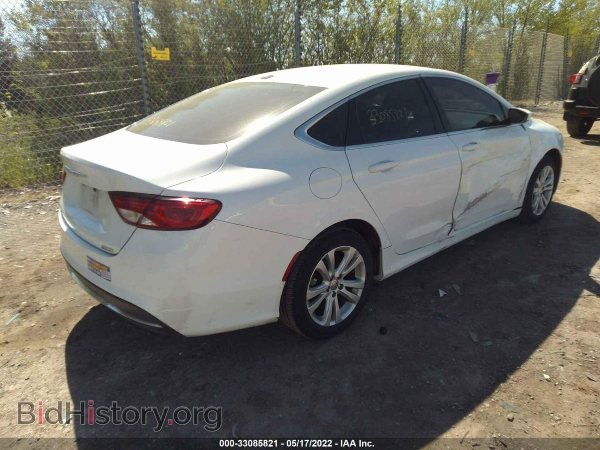 2015 CHRYSLER 200 - VIN: 1C3CCCAB6FN666074 - Фото 4