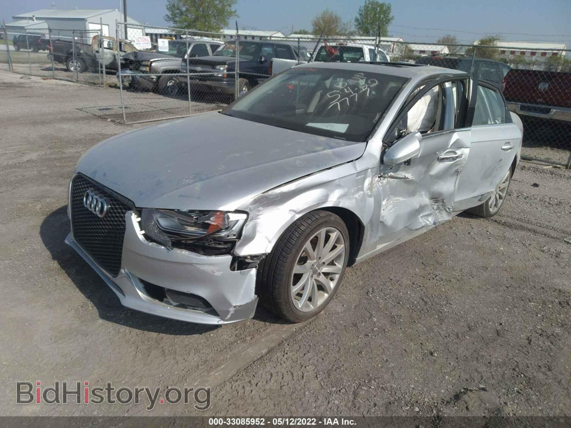 2013 AUDI A4 - VIN: WAUEFAFL3DA107777 - Фото 2