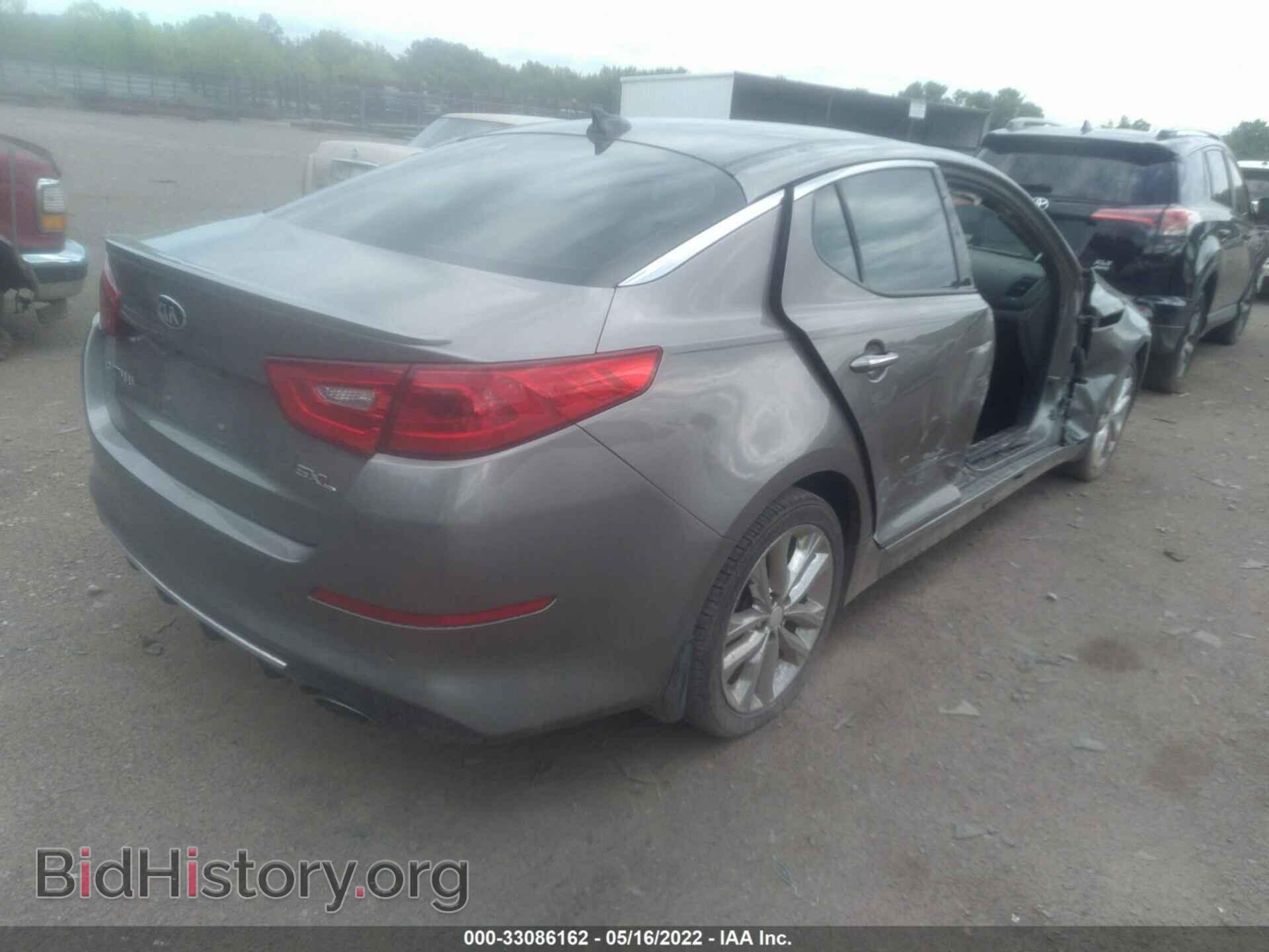 2014 KIA OPTIMA - VIN: 5XXGR4A65EG280132 - Фото 4
