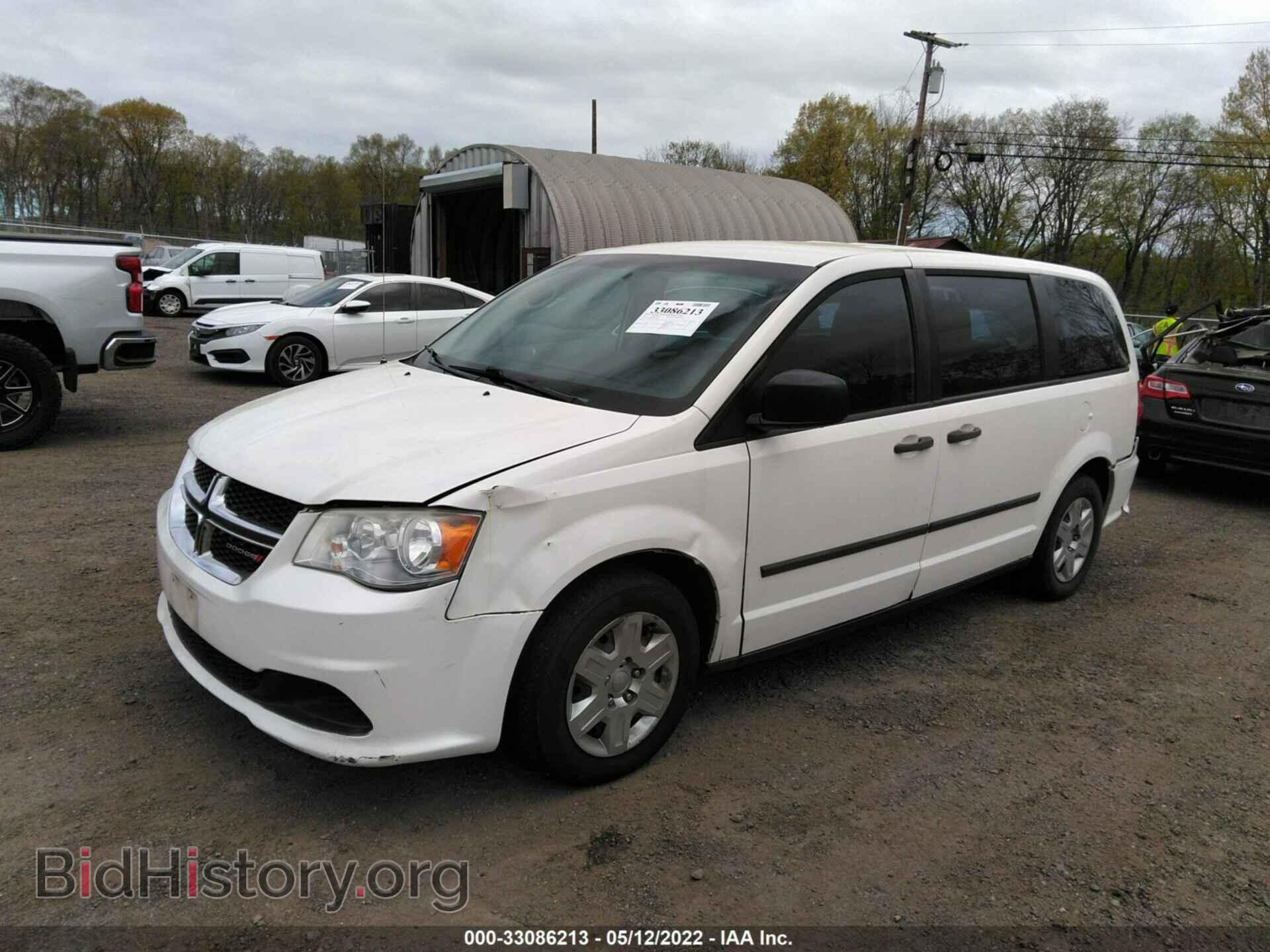 2013 DODGE GRAND CARAVAN - VIN: 2C4RDGBG0DR507247 - Фото 2