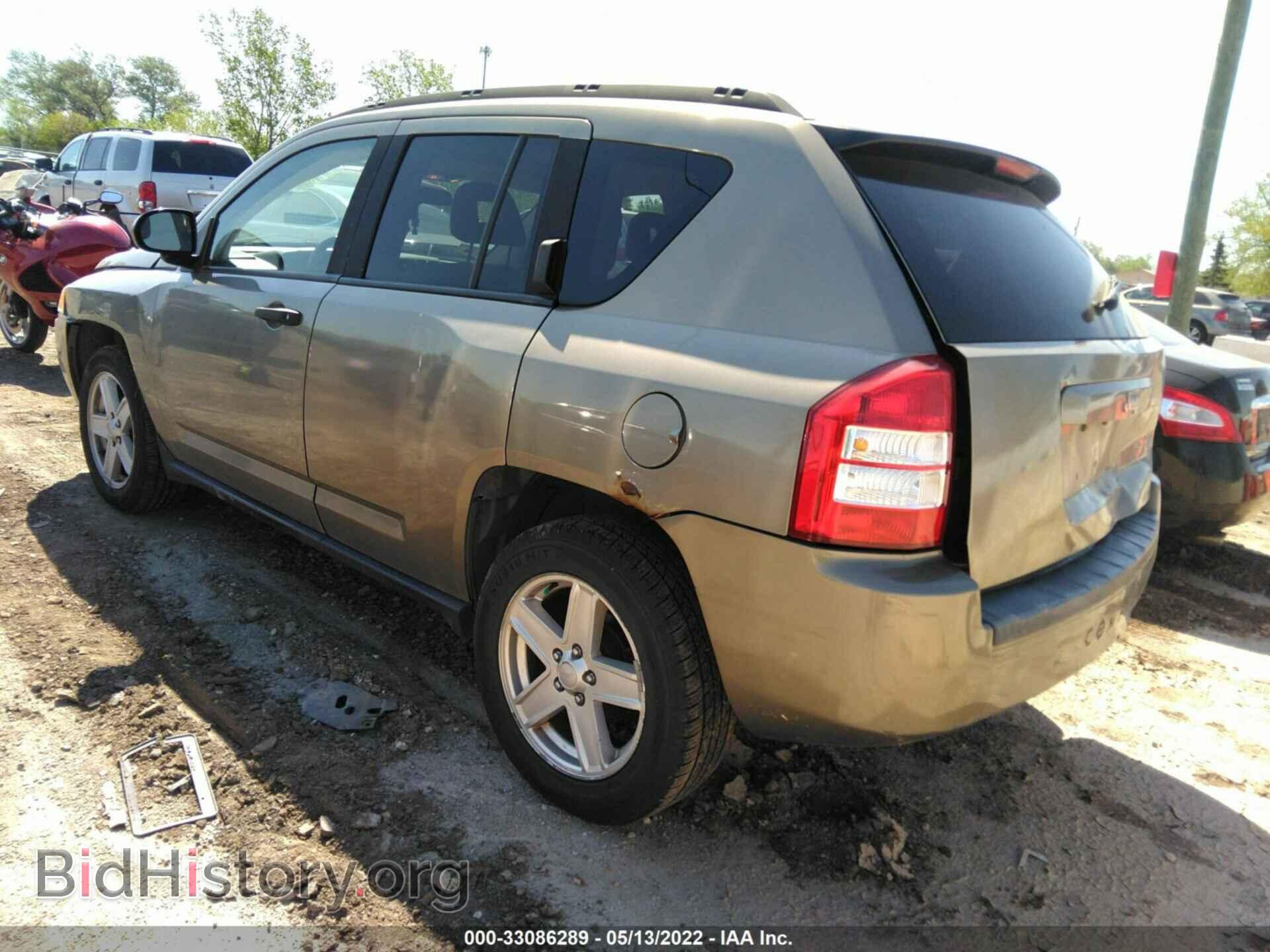 2007 JEEP COMPASS - VIN: 1J8FT47W27D176465 - Фото 3