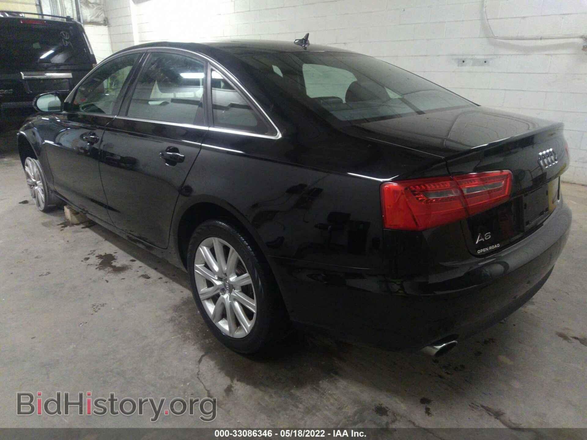 2014 AUDI A6 - VIN: WAUGFAFC6EN158435 - Фото 3