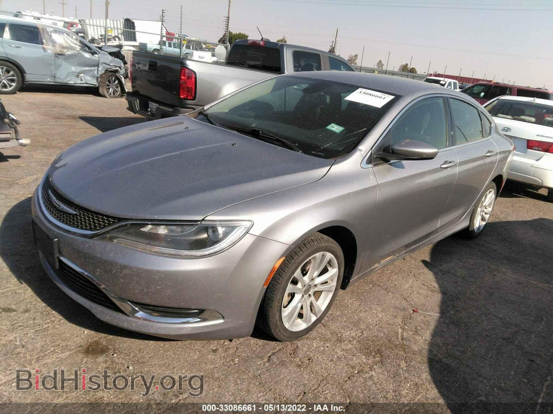 2015 CHRYSLER 200 - VIN: 1C3CCCABXFN531809 - Фото 2