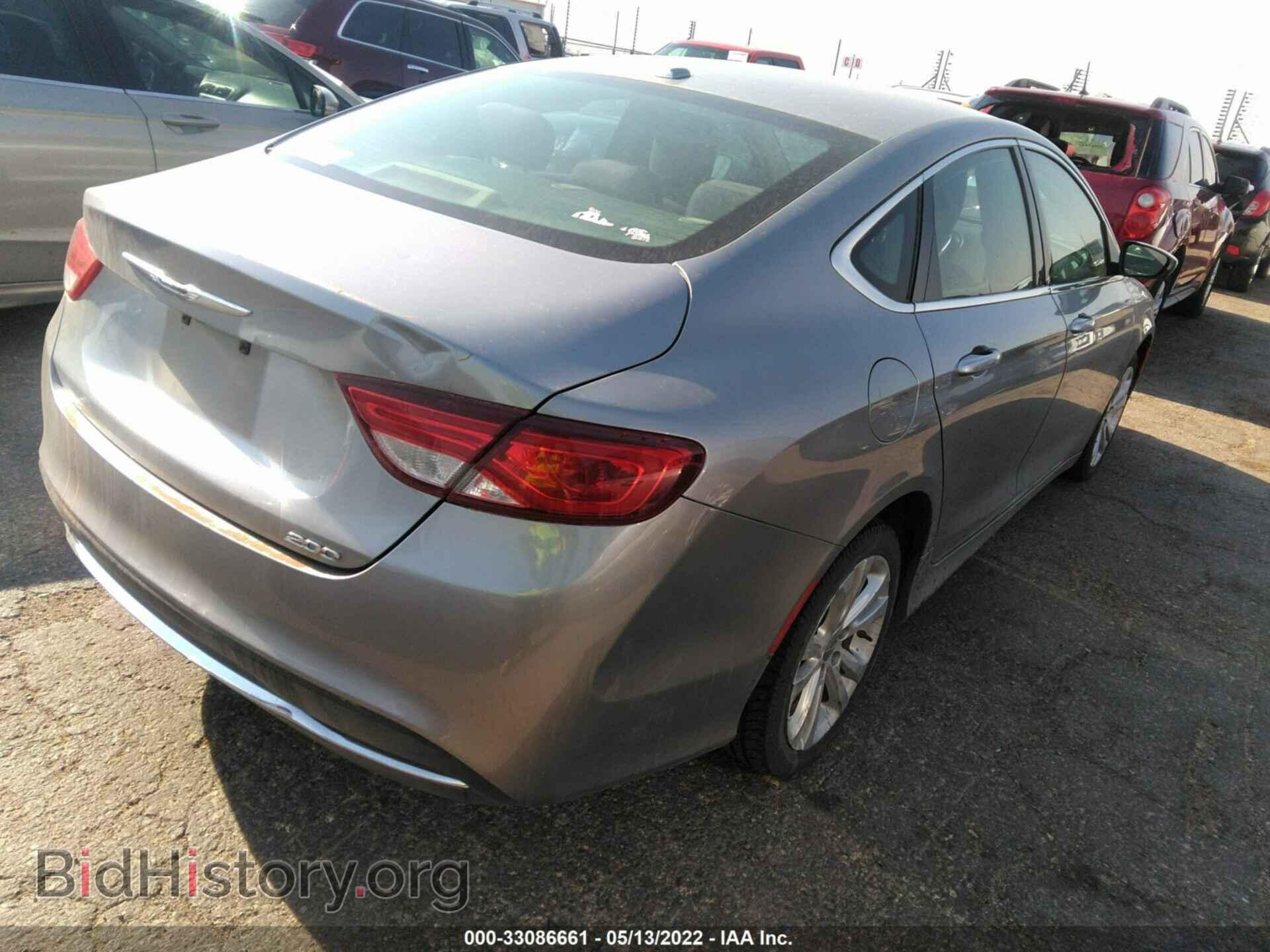 2015 CHRYSLER 200 - VIN: 1C3CCCABXFN531809 - Фото 4