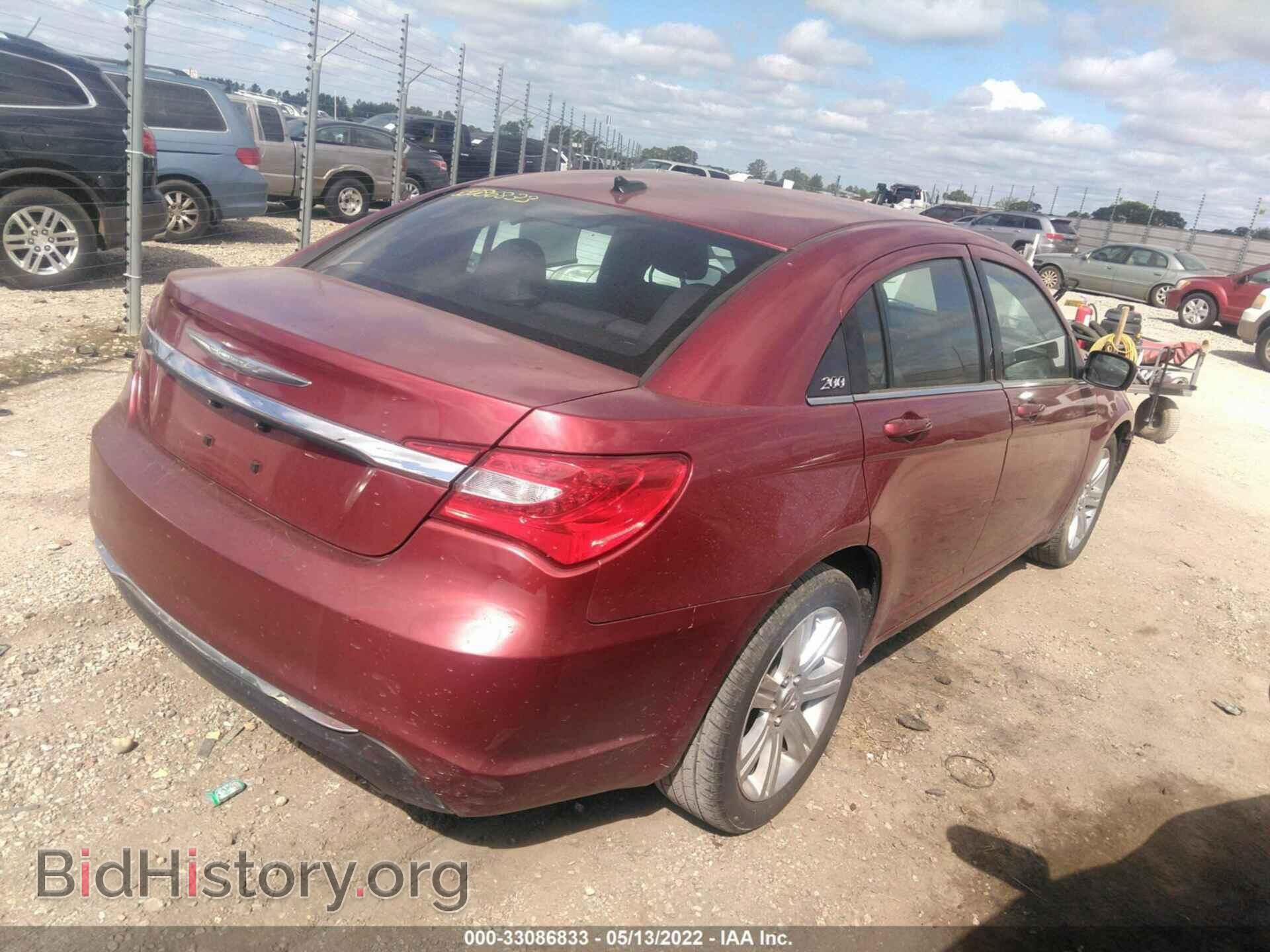 2012 CHRYSLER 200 - VIN: 1C3CCBBG4CN297716 - Фото 4