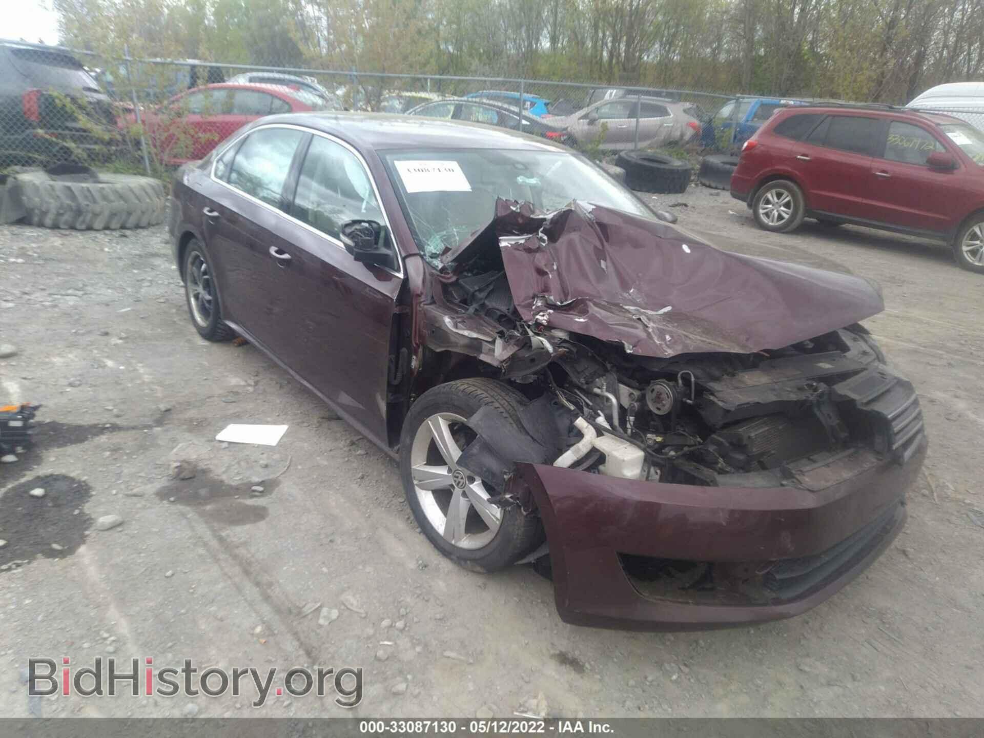 Фотография 1VWBP7A36DC117654 - VOLKSWAGEN PASSAT 2013