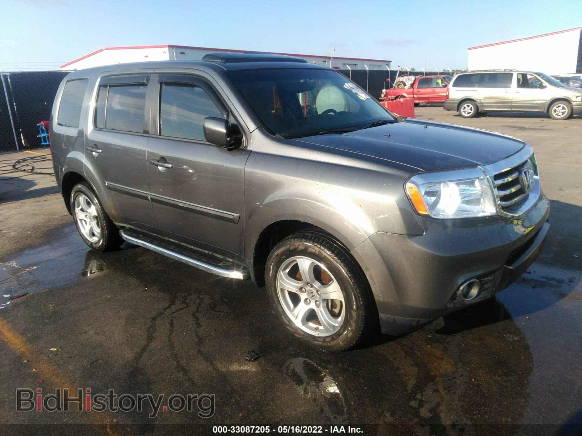 Фотография 5FNYF3H53CB005444 - HONDA PILOT 2012