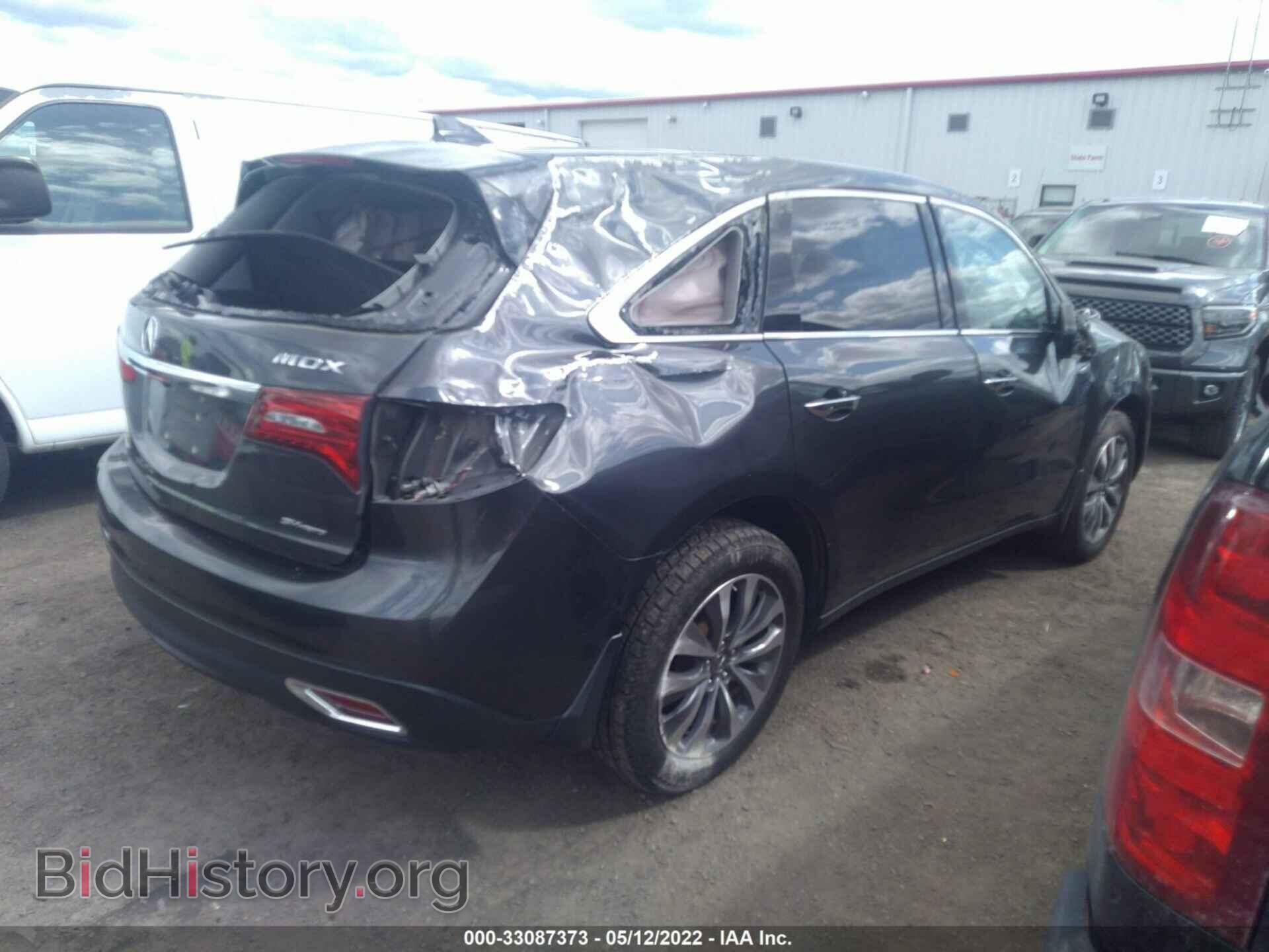 2014 ACURA MDX - VIN: 5FRYD4H46EB009086 - Photo 4