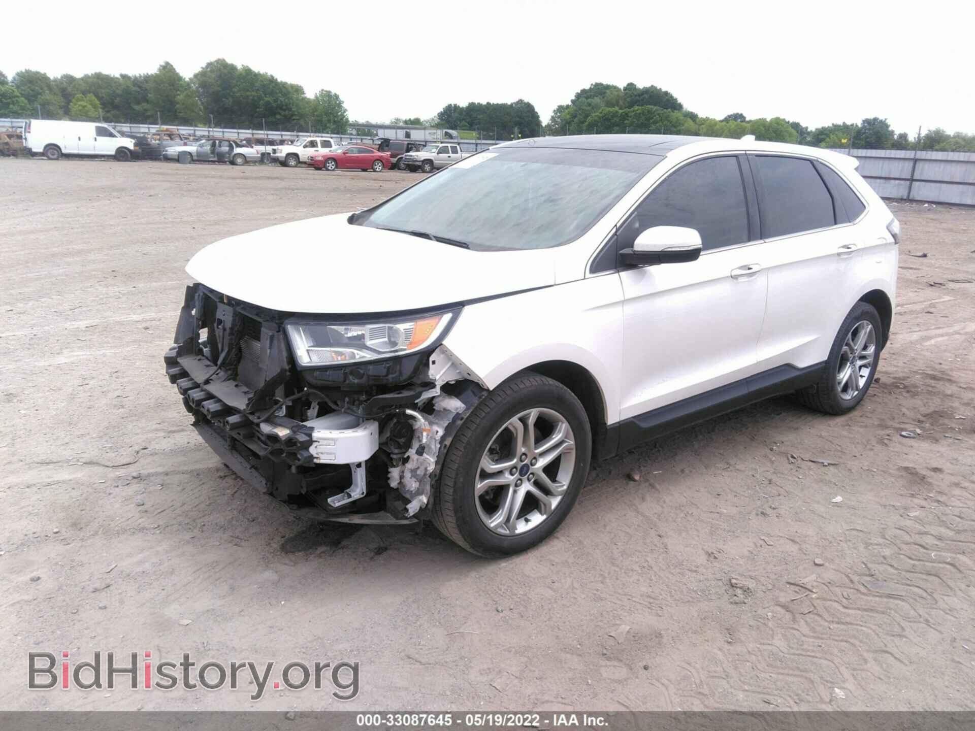 2015 FORD EDGE - VIN: 2FMTK3K89FBC33647 - Photo 2