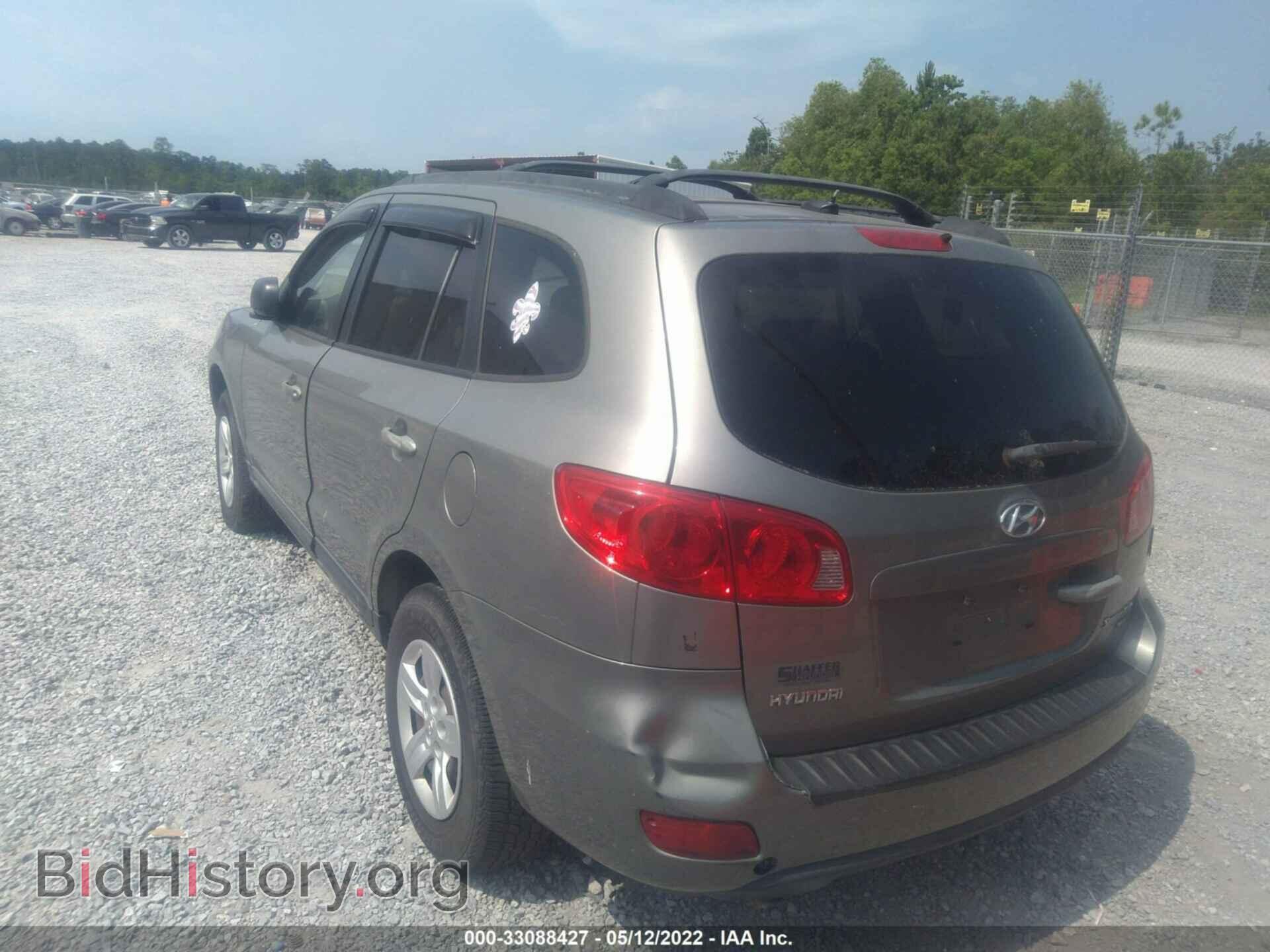 2009 HYUNDAI SANTA FE - VIN: 5NMSG73D79H234161 - Фото 3