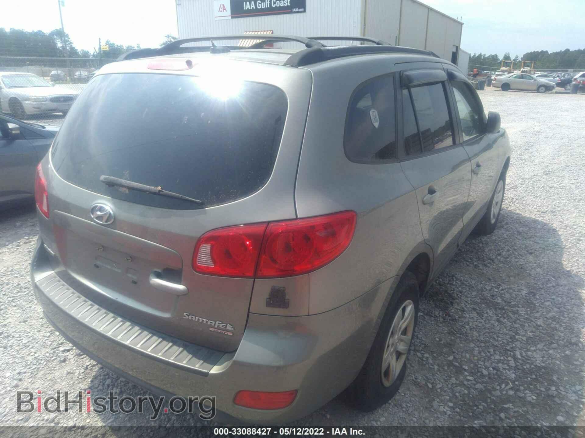 2009 HYUNDAI SANTA FE - VIN: 5NMSG73D79H234161 - Фото 4