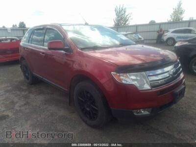 2009 Ford EDGE Limited, красный — VIN 2FMDK49C19BB04357, IAAI