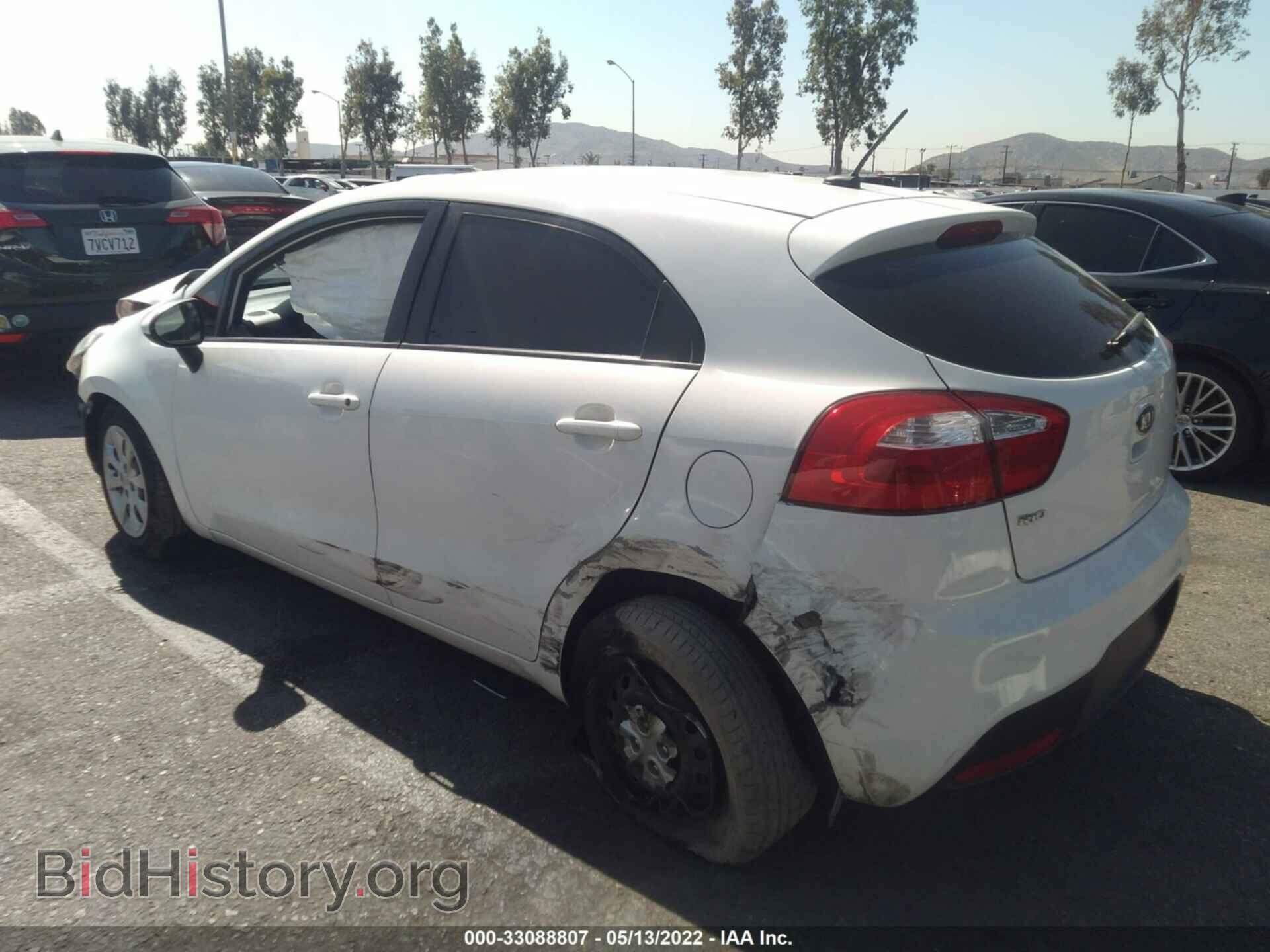 2013 KIA RIO - VIN: KNADM5A34D6204876 - Фото 3