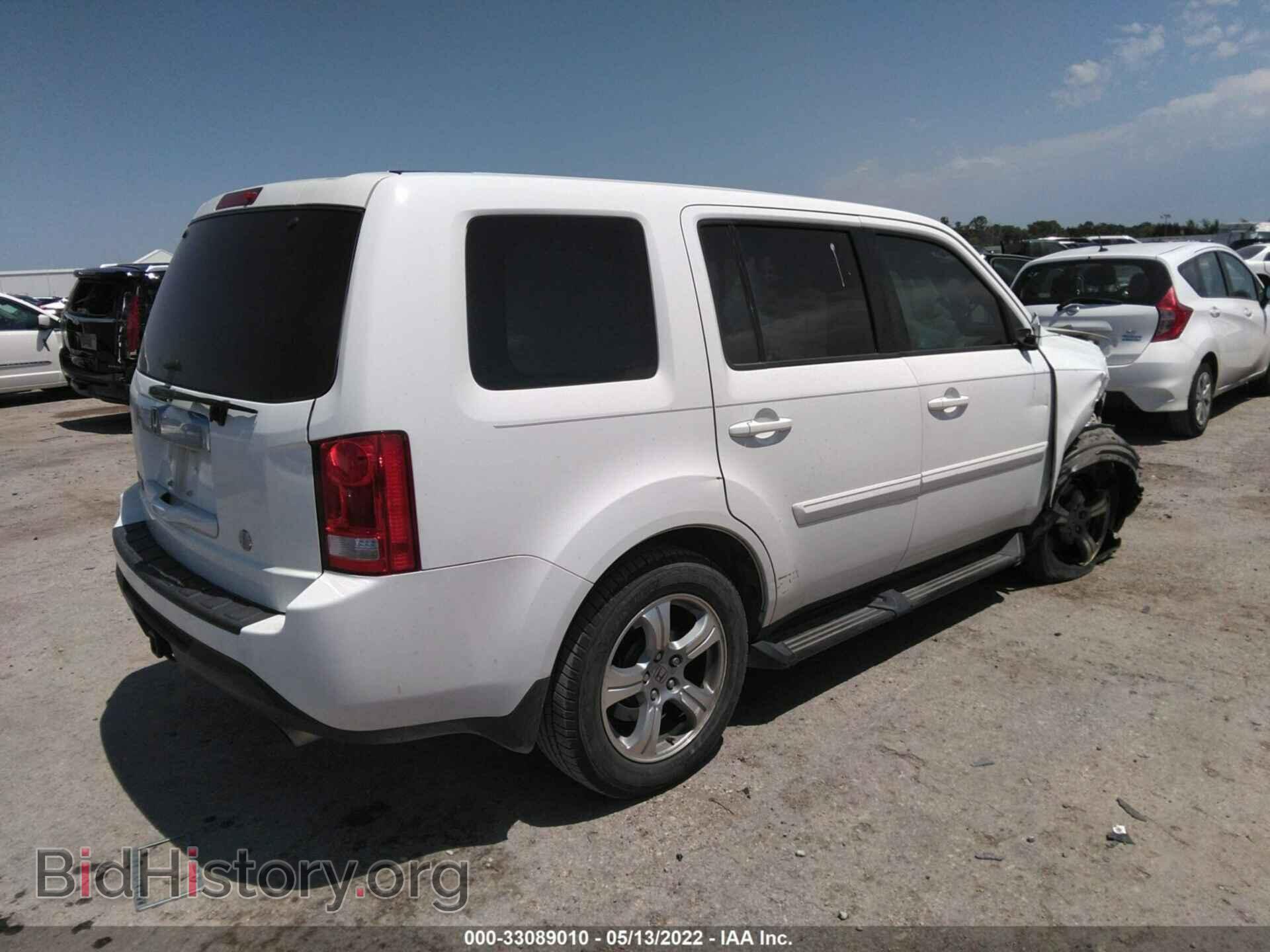 2012 HONDA PILOT - VIN: 5FNYF3H57CB025647 - Фото 4